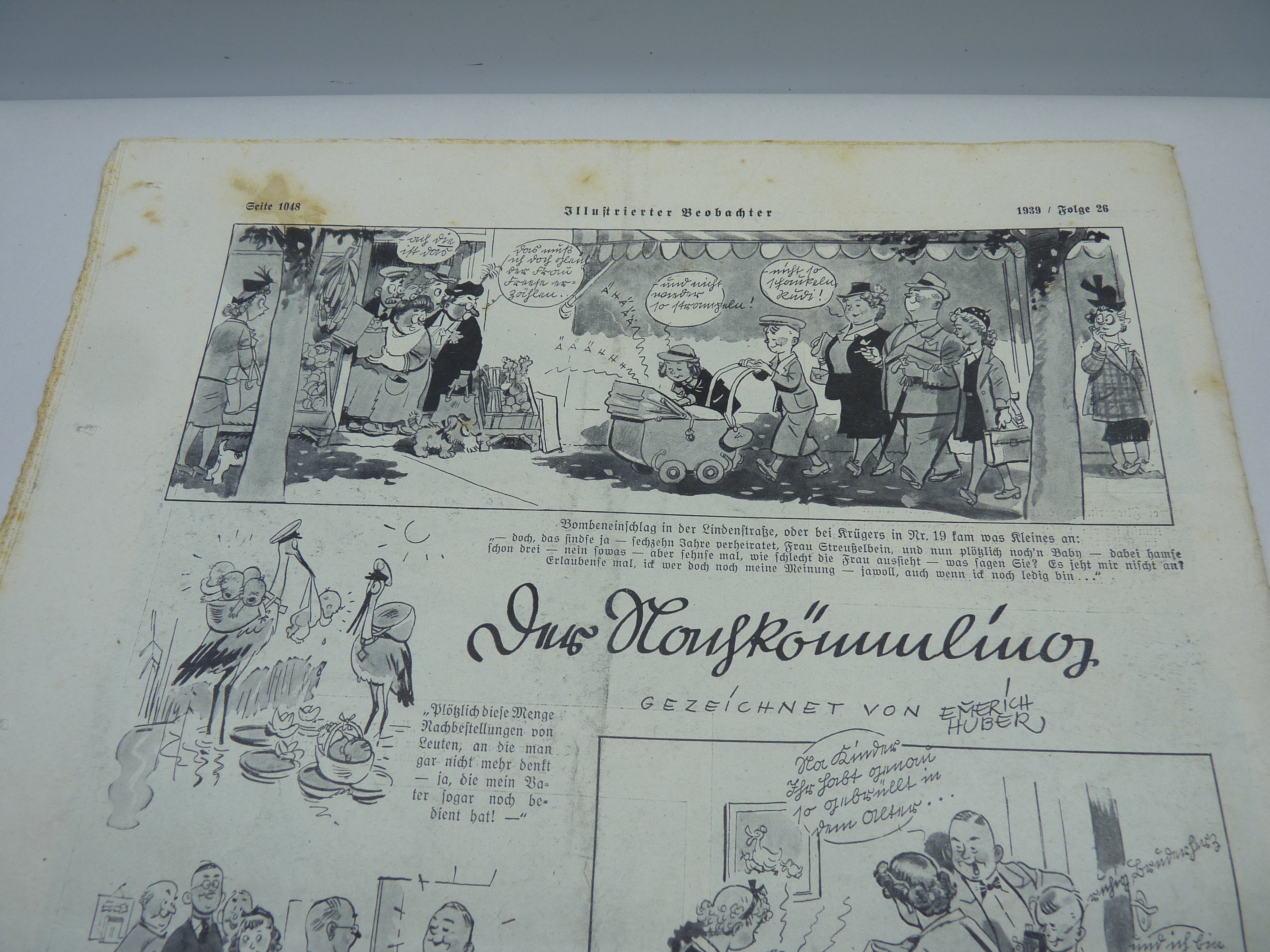 JB Juustrierter Beobachter NSDAP Magazine Original WW2 German - 29th June 1939 - The Militaria Shop