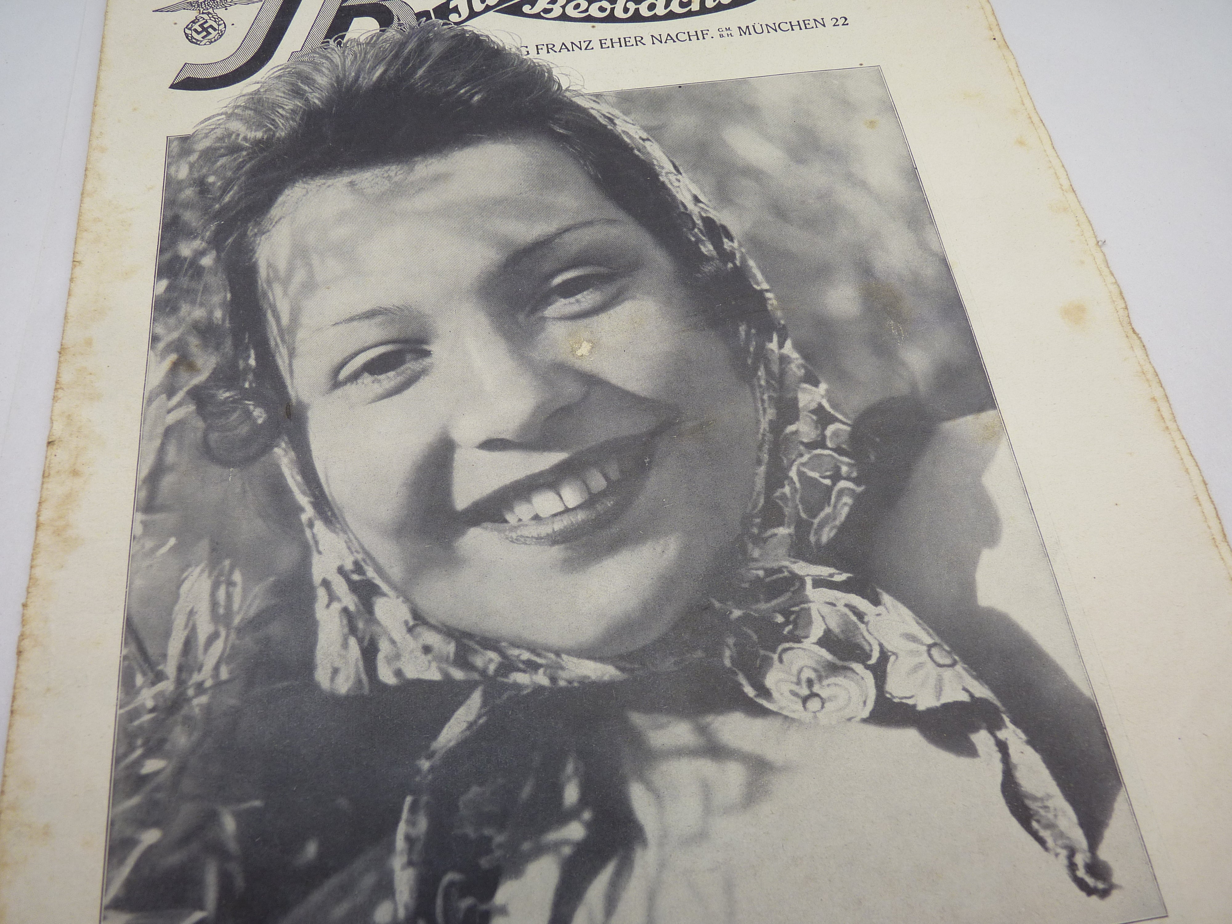 JB Juustrierter Beobachter NSDAP Magazine Original WW2 German - 17th August 1939 - The Militaria Shop