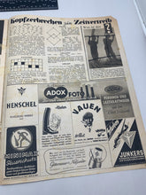 Lade das Bild in den Galerie-Viewer, Der Adler Luftwaffe Magazine Original WW2 German - 1st September 1942 - The Militaria Shop