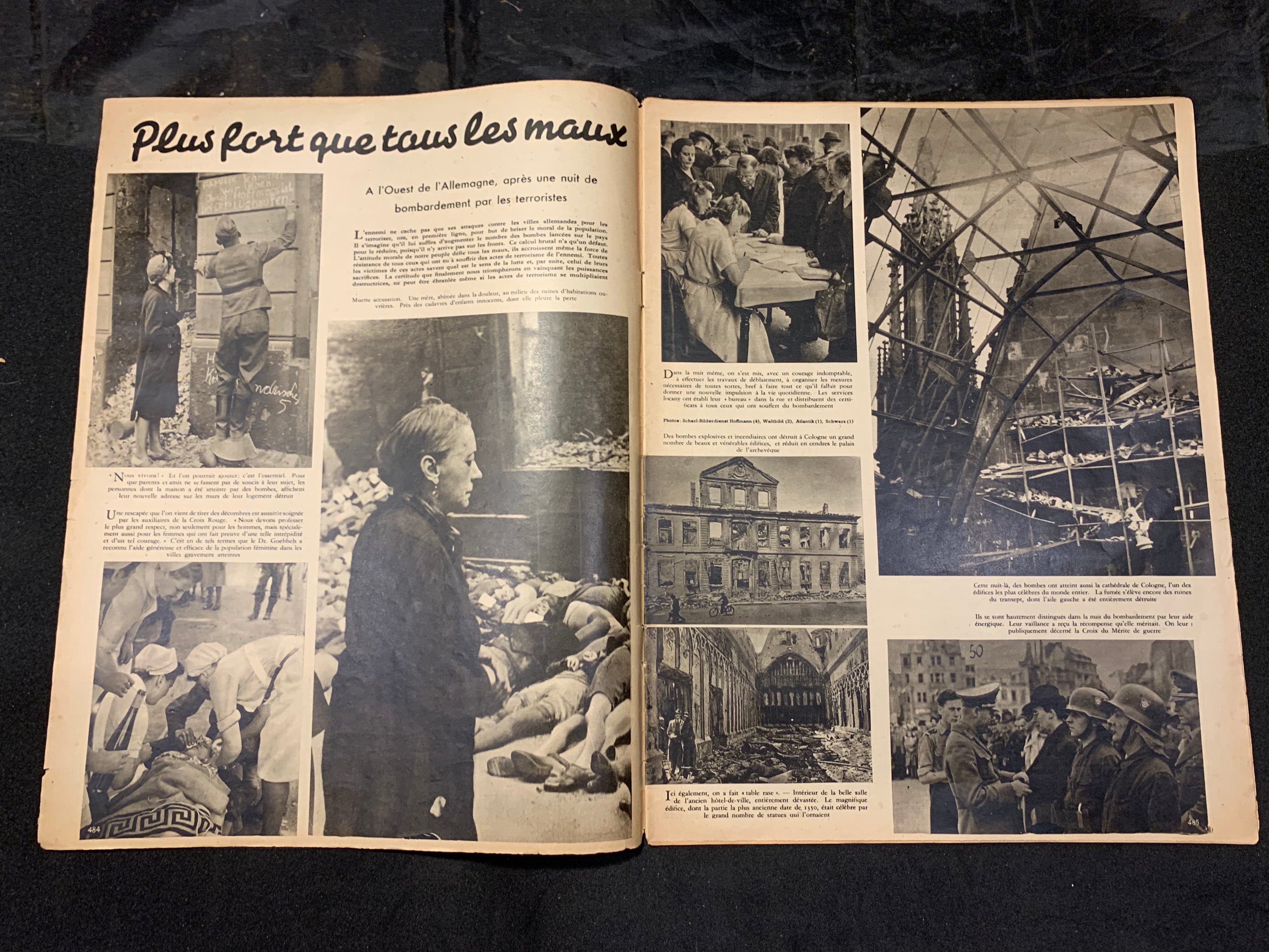 Der Adler Magazine Original WW2 German - 10th October 1943 - #76 - The Militaria Shop