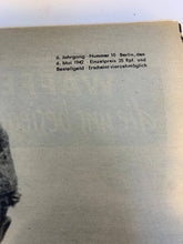 Charger l'image dans la galerie, Die Wehrmacht Magazine Original WW2 German - 6th May 1942 - #2 - The Militaria Shop