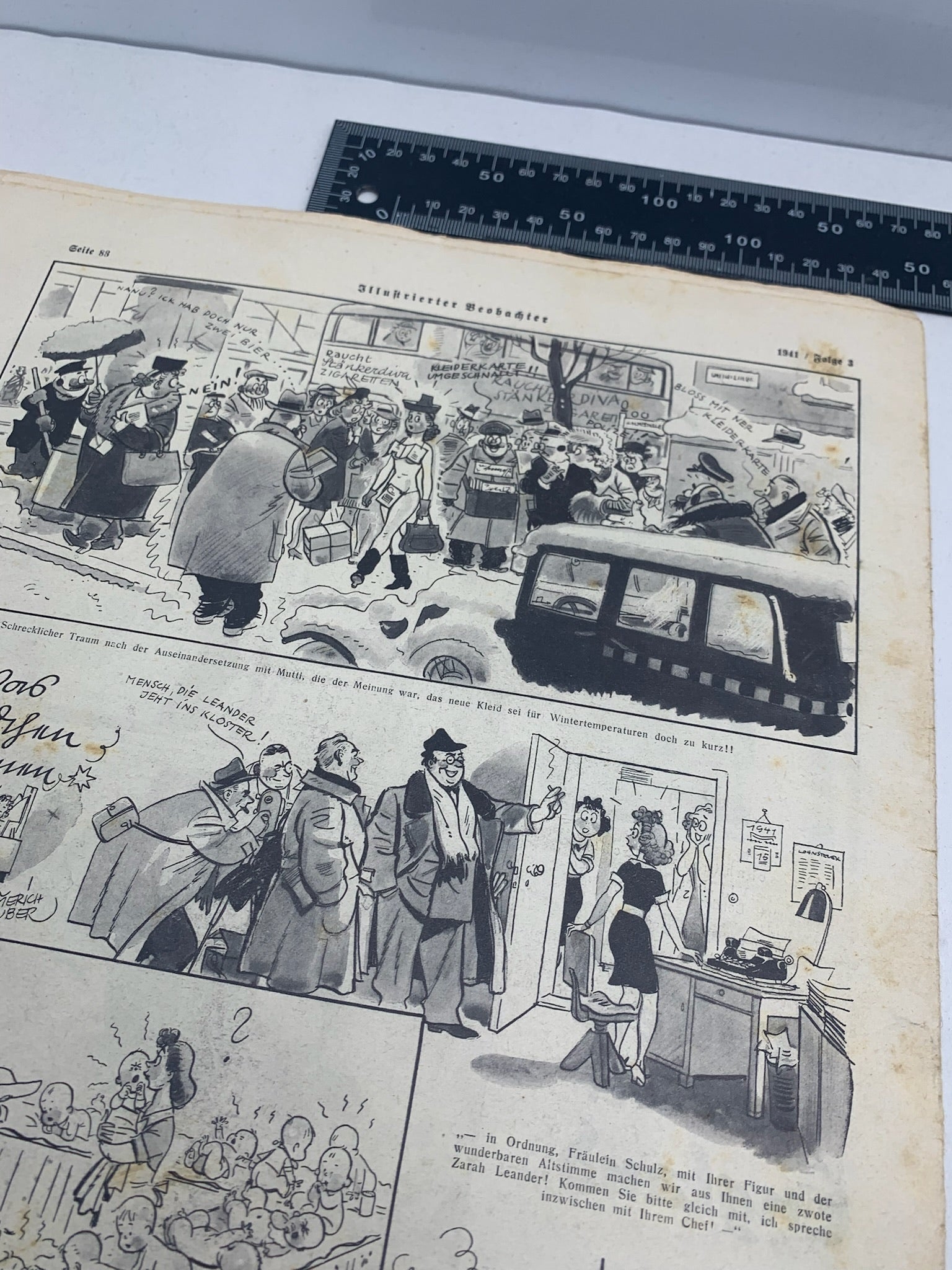 JB Juustrierter Beobachter NSDAP Magazine Original WW2 German - 16th January 1941 - The Militaria Shop