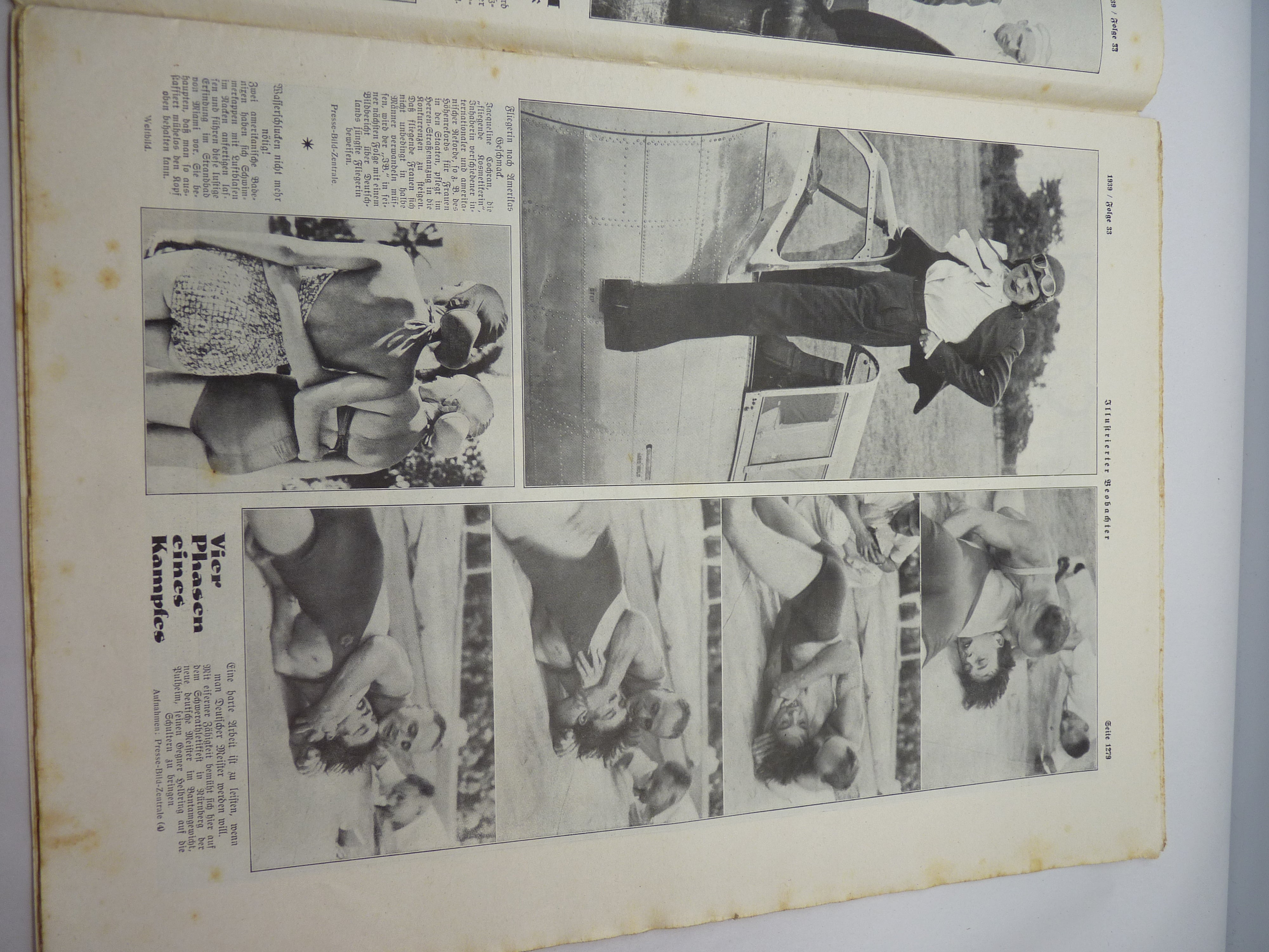 JB Juustrierter Beobachter NSDAP Magazine Original WW2 German - 17th August 1939 - The Militaria Shop