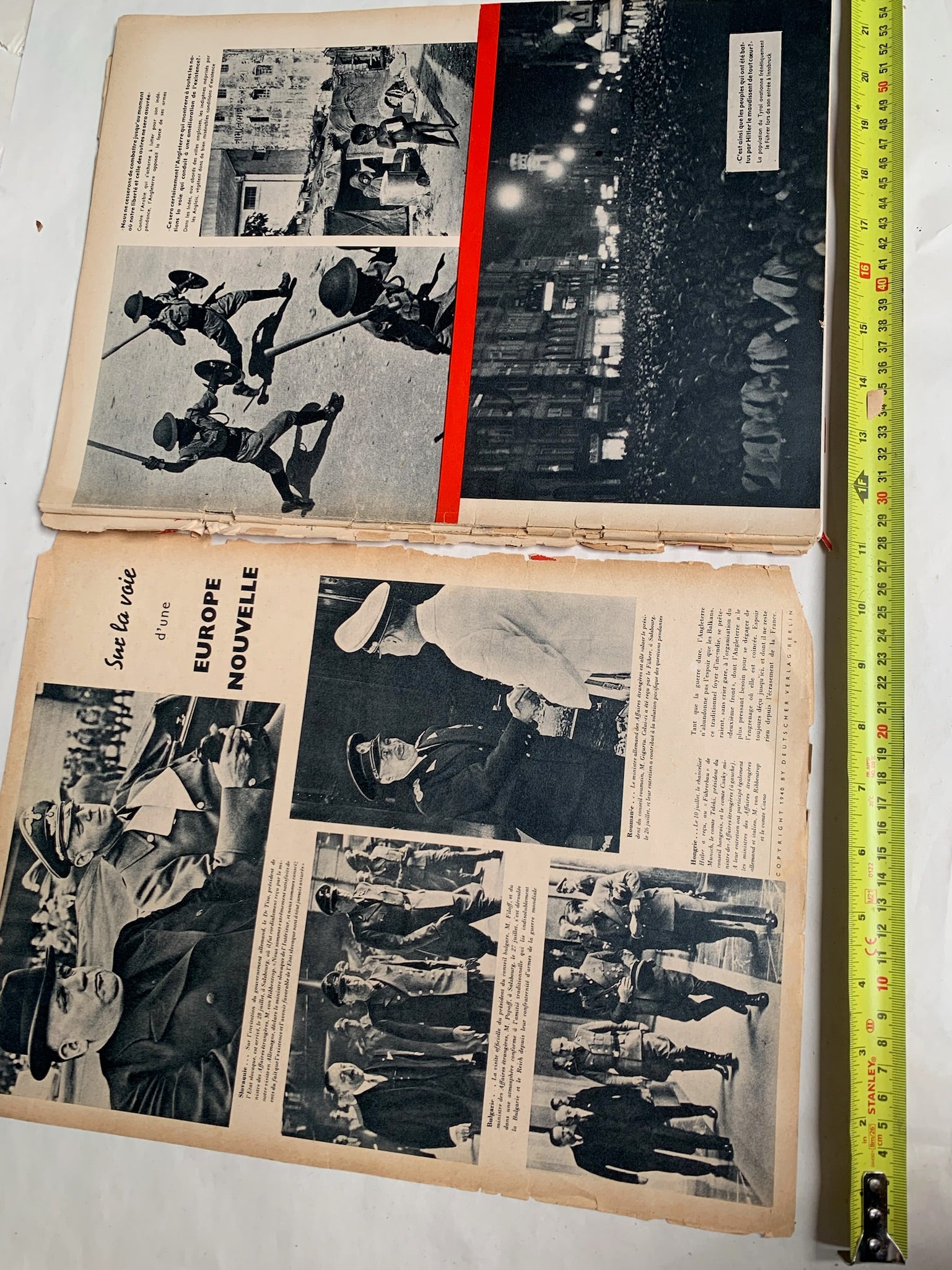 Original French Language WW2 German Signal Magazine - August 1940 - The Militaria Shop