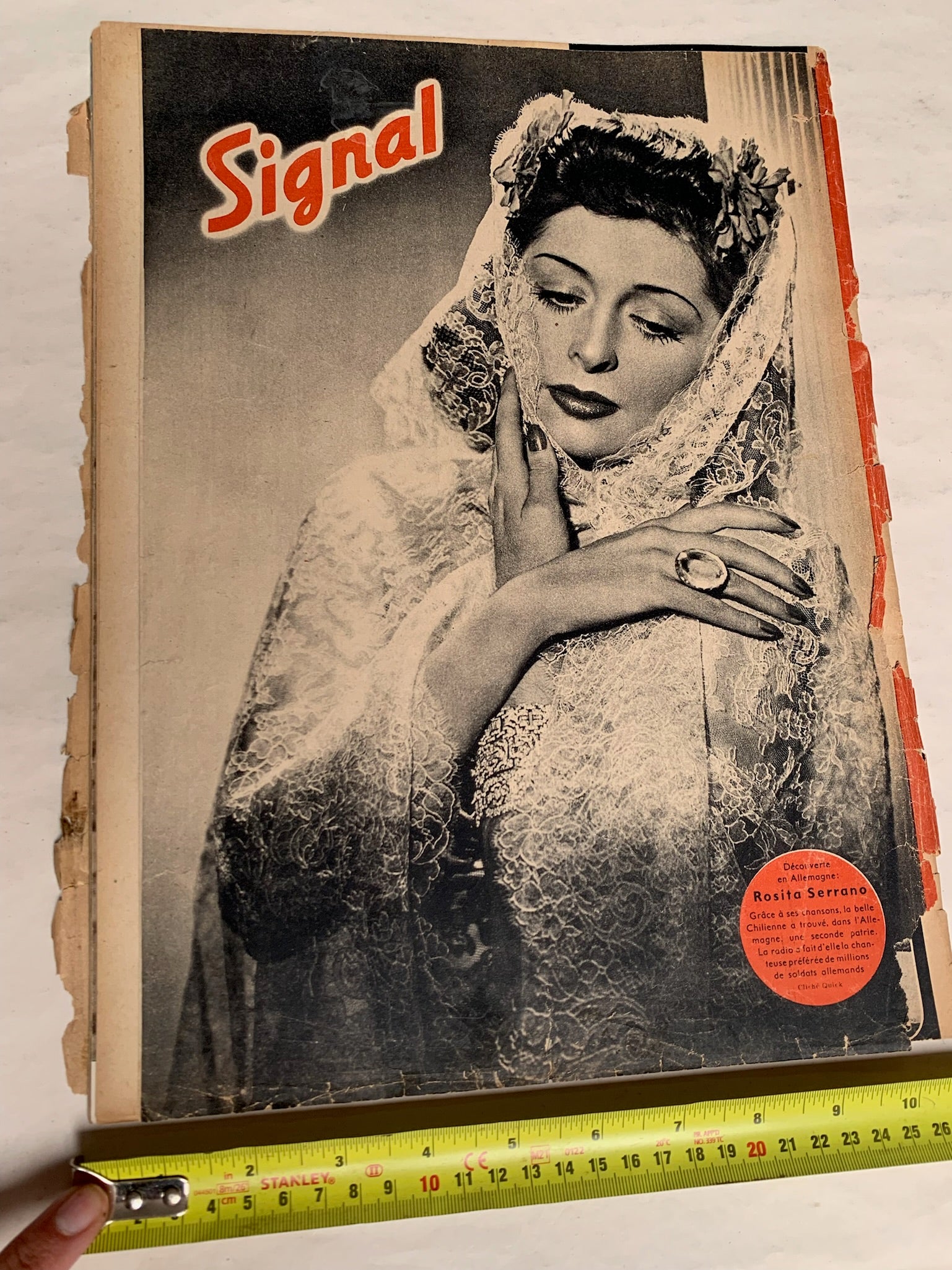 Original French Language WW2 German Signal Magazine - February 1942 - The Militaria Shop