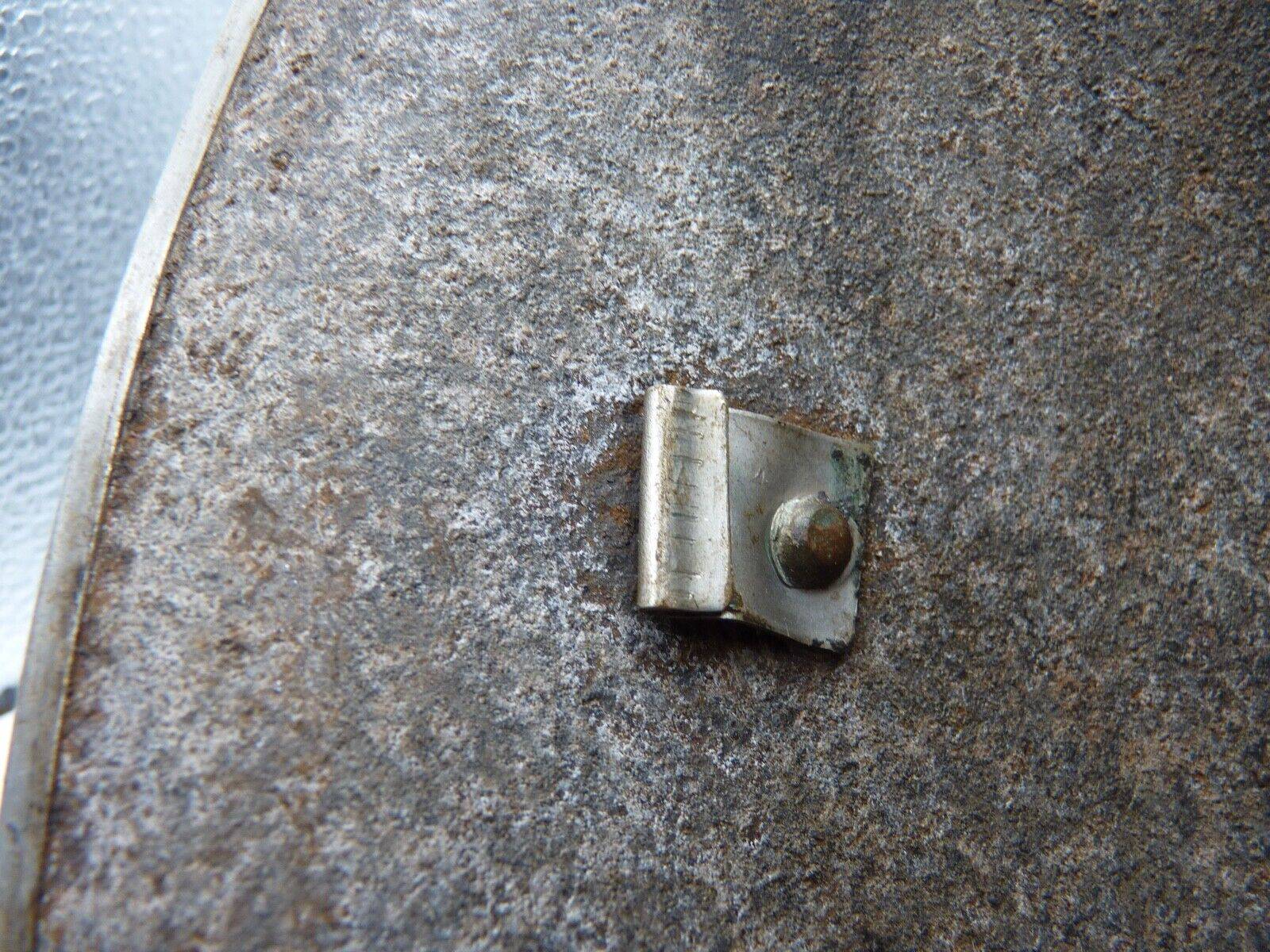 Original WW2 British / Canadian Army Mk3 High Rivet Turtle Army Combat Helmet - The Militaria Shop