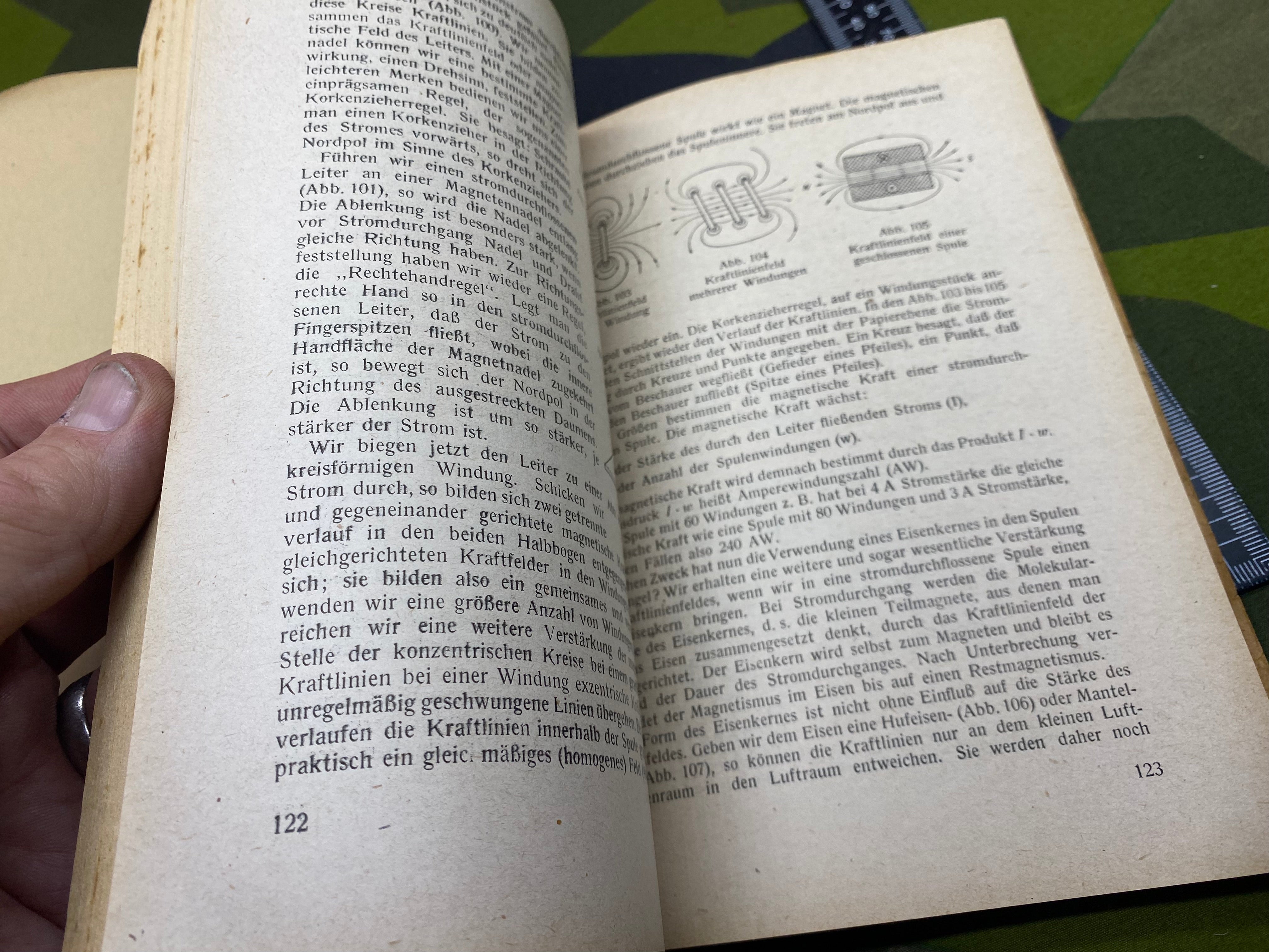 Original WW2 German Army - 1944 Dated Technical Manual 3 for Engineering School - The Militaria Shop