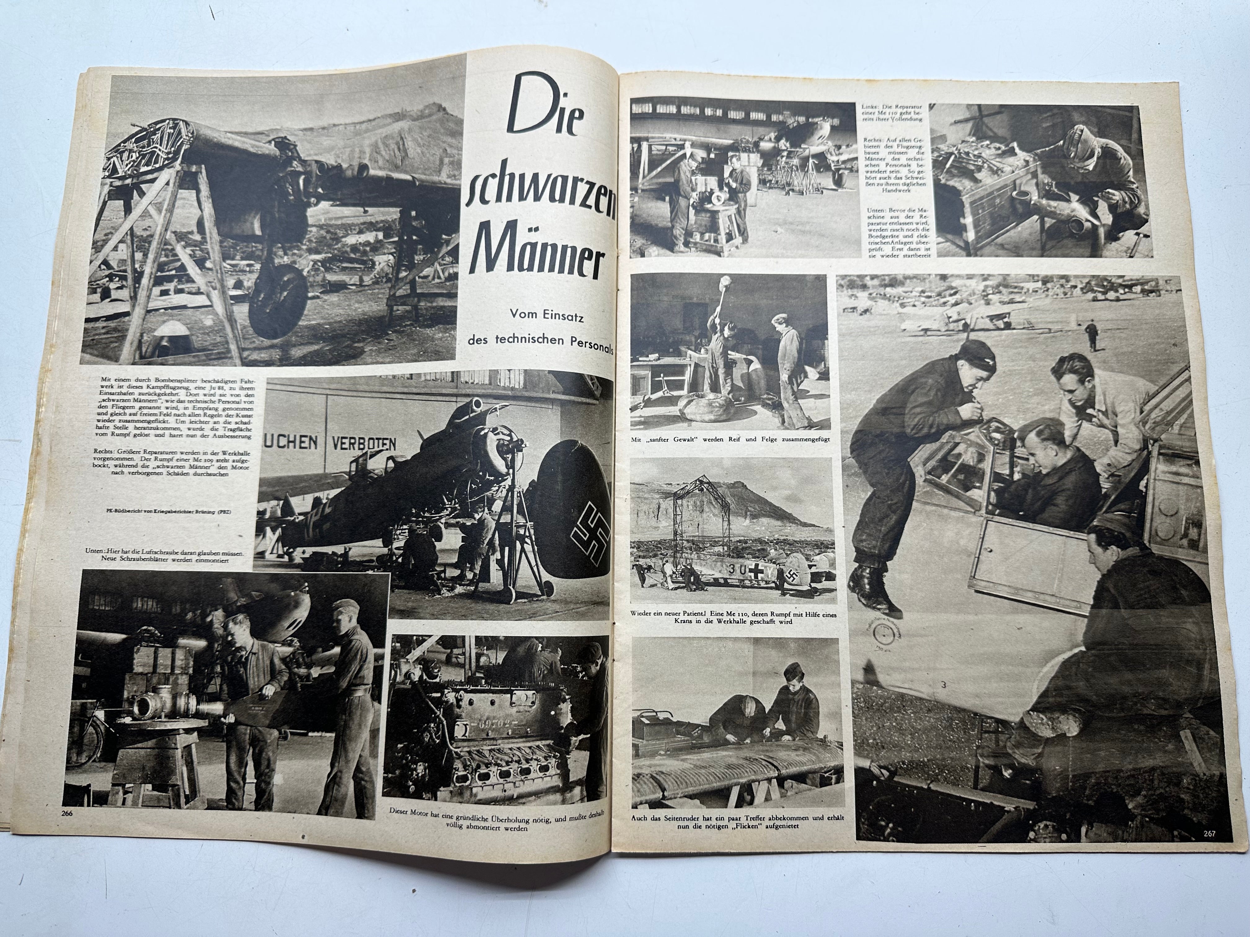 Original WW2 German Army Der Adler Propaganda Magazine - 4th May 1943 - The Militaria Shop