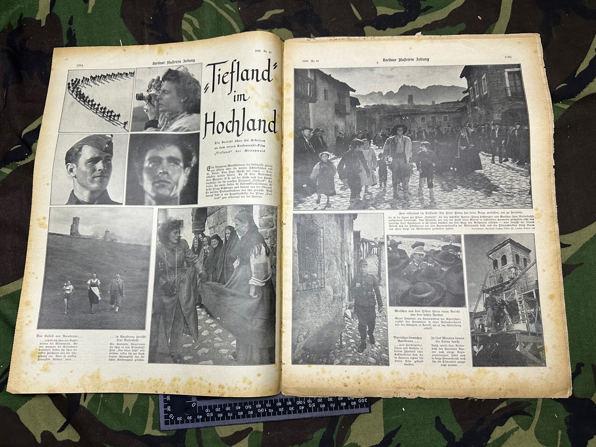 Original WW2 German Berlin Illustrated Political Newspaper - 24th October 1940 - The Militaria Shop