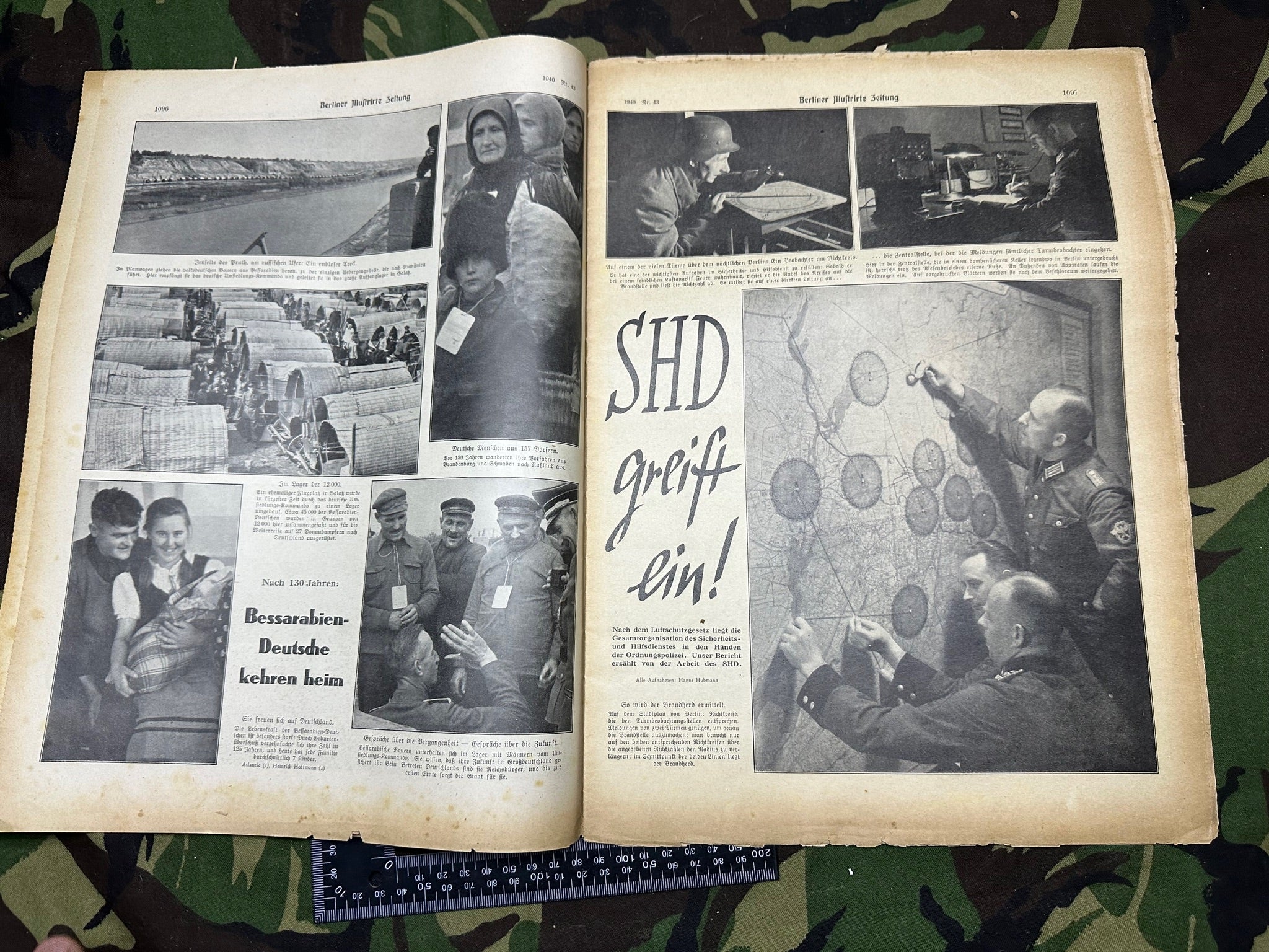 Original WW2 German Berlin Illustrated Political Newspaper - 24th October 1940 - The Militaria Shop