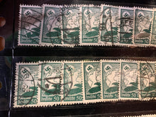 Charger l'image dans la galerie, Original WW2 German Deutsche Reich 50 Luftpost Postage Stamp (Green) - The Militaria Shop