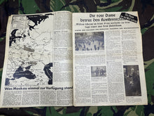 Lade das Bild in den Galerie-Viewer, Original WW2 German Illustrated Political Magazine Neue JZ - 25th November 1941 - The Militaria Shop