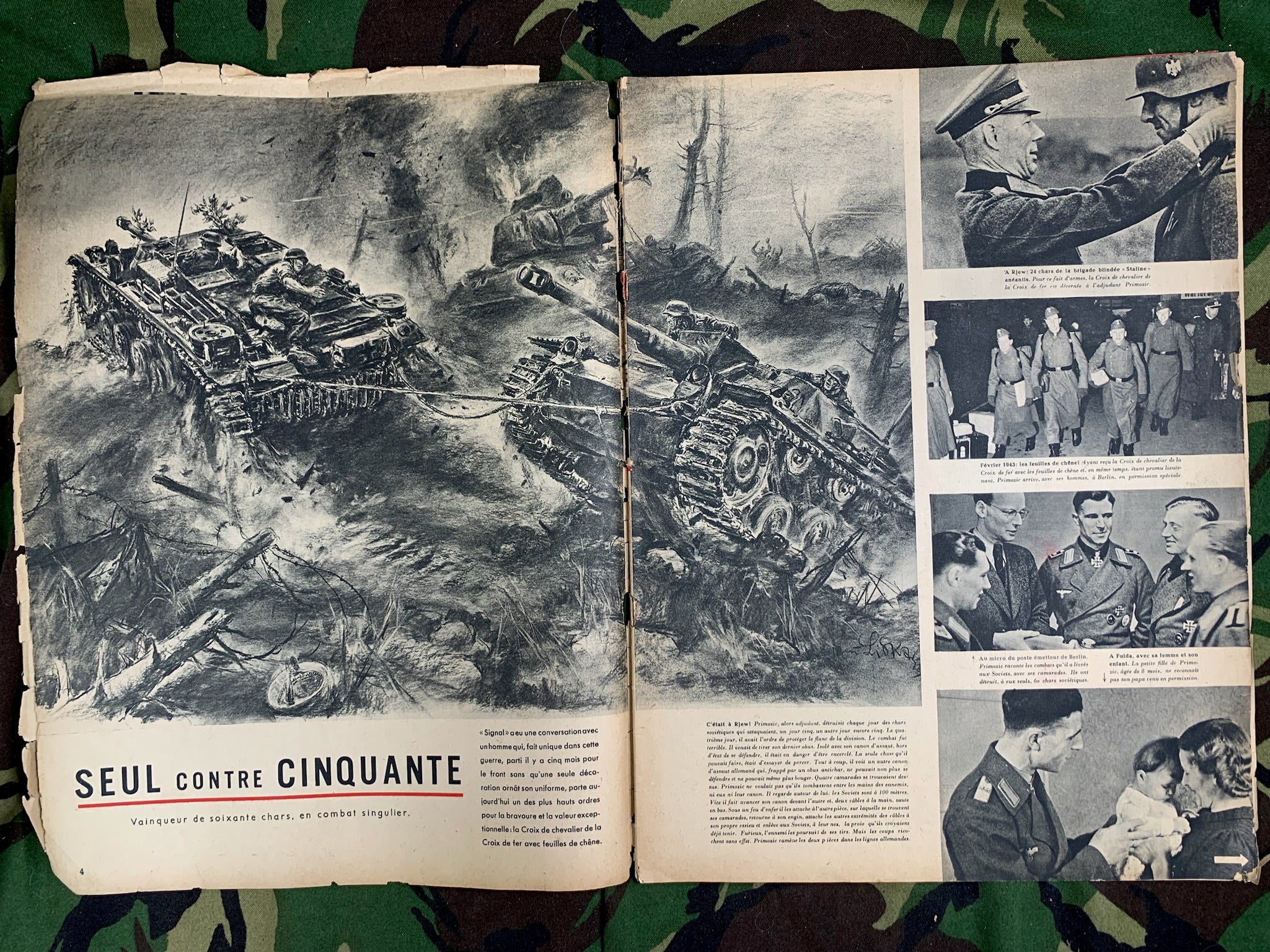 Original WW2 German Signal Magazine - The Militaria Shop