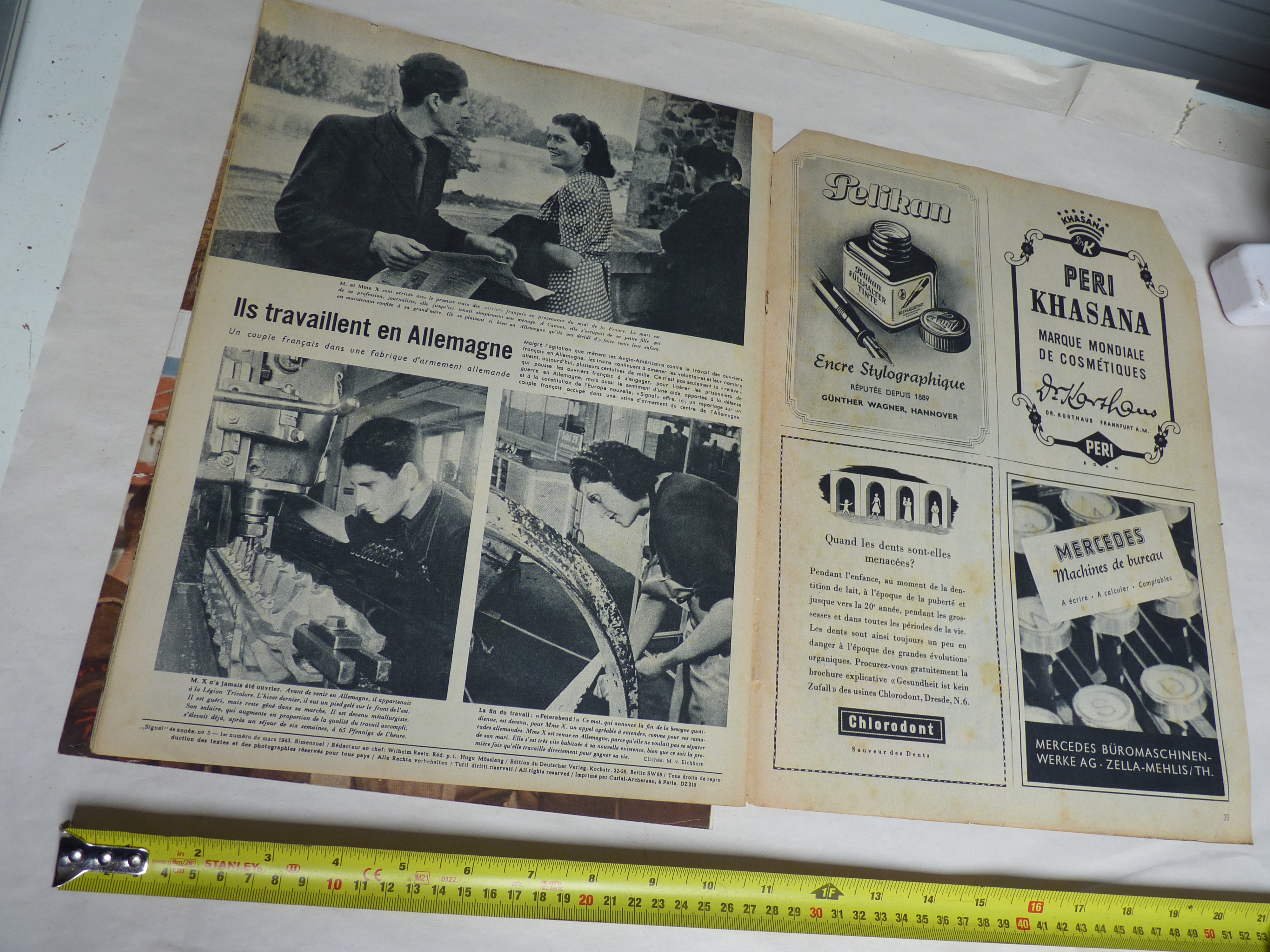 Original WW2 German Signal Magazine - The Militaria Shop