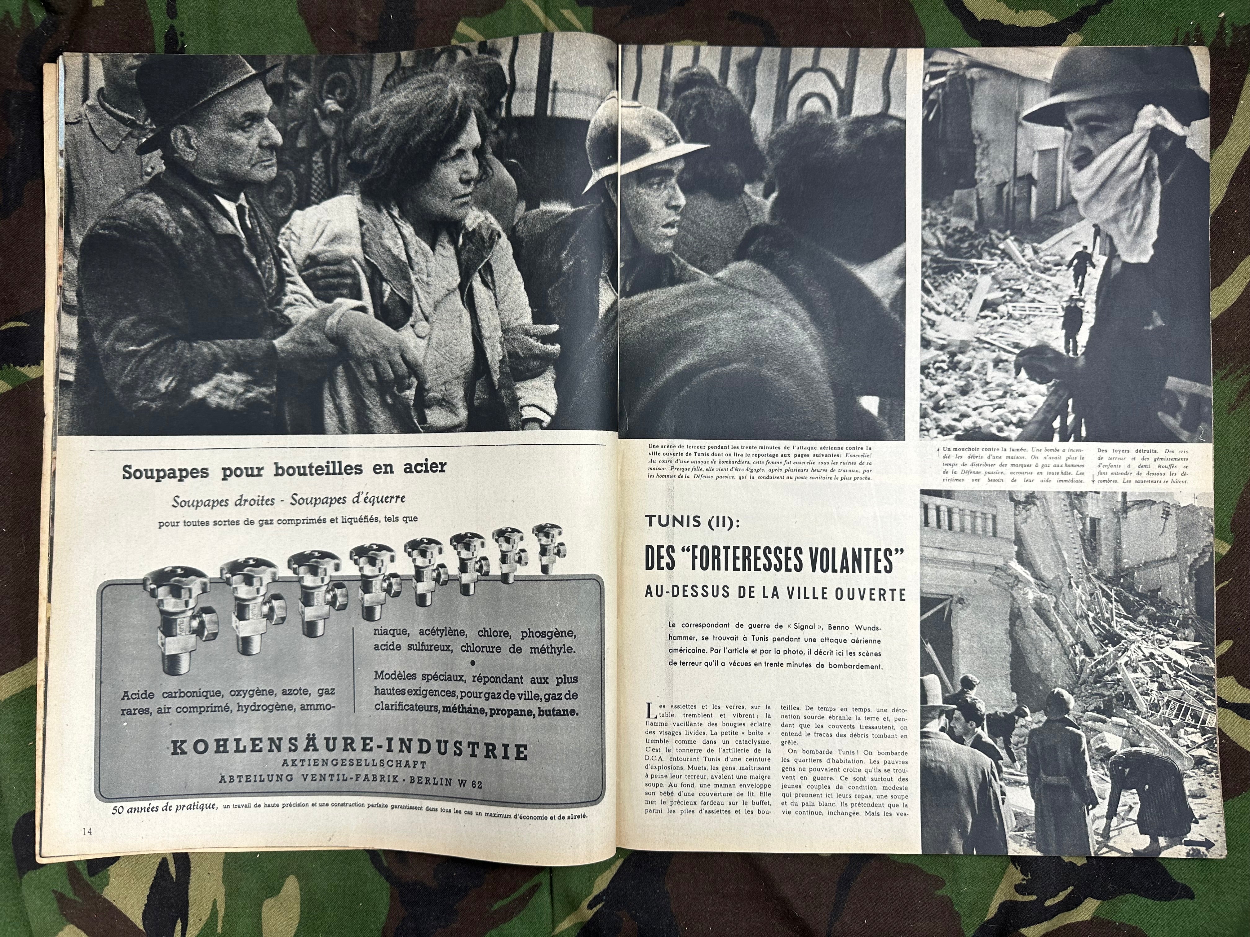Original WW2 German Signal Magazine - April 1943 - The Militaria Shop
