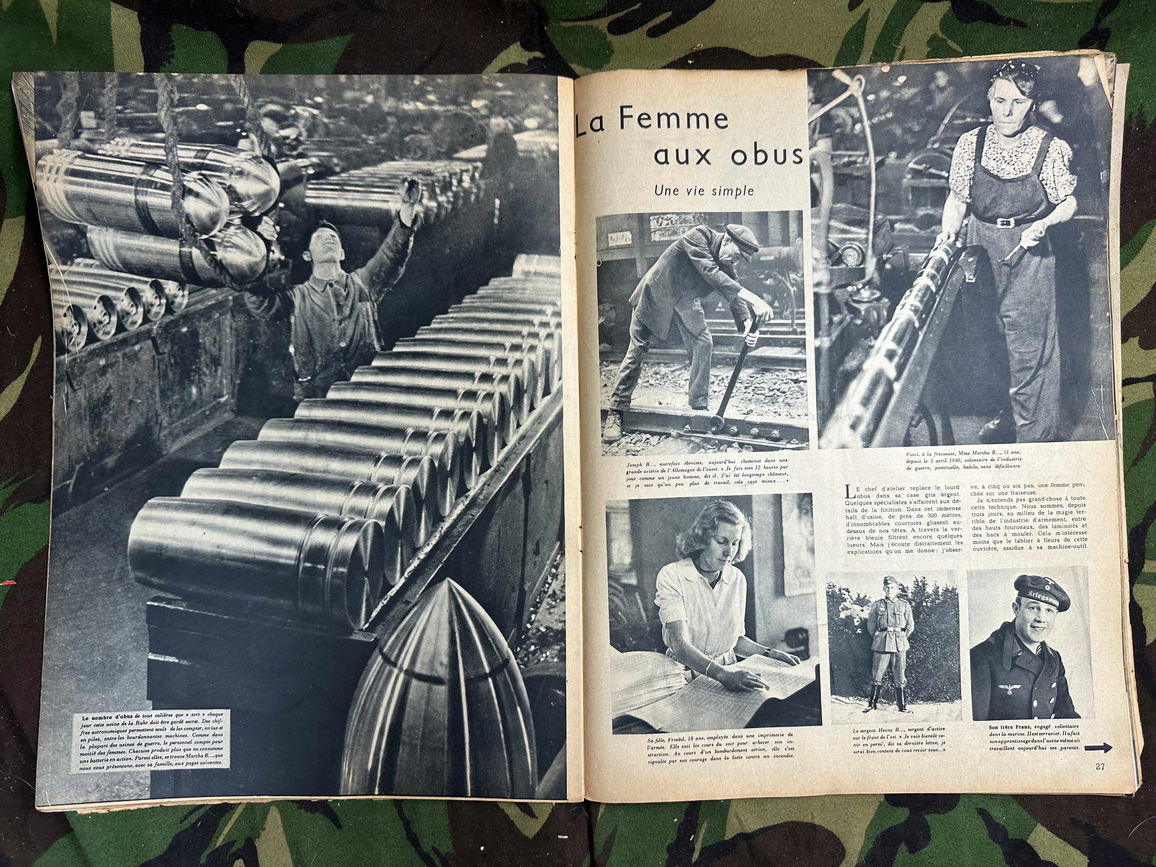 Original WW2 German Signal Magazine - January 1943 - The Militaria Shop