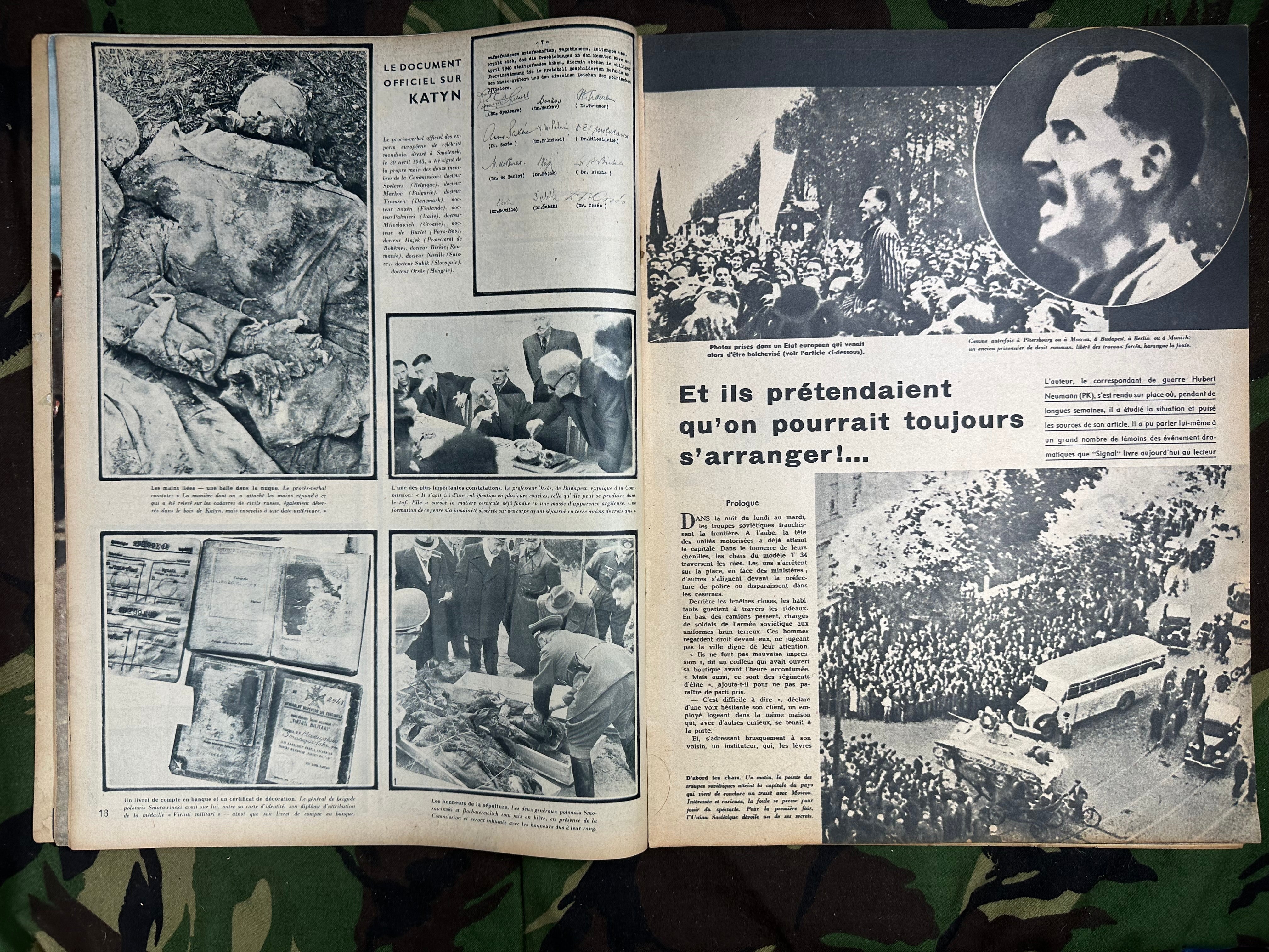 Original WW2 German Signal Magazine - June 1943 - The Militaria Shop