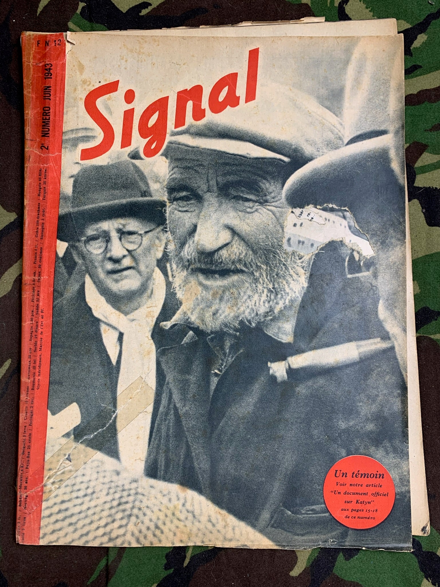 Original WW2 German Signal Magazine - June 1943 - The Militaria Shop
