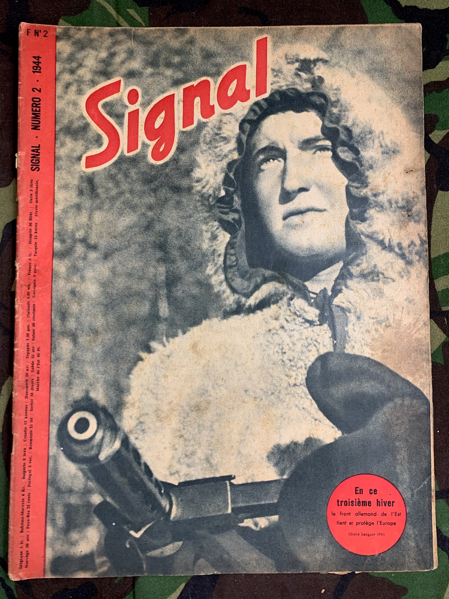 Original WW2 German Signal Magazine - No.2 1944 - The Militaria Shop