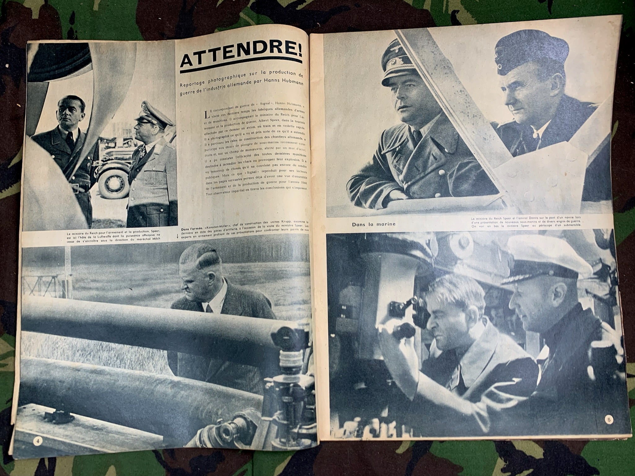 Original WW2 German Signal Magazine - No.3 1944 - The Militaria Shop