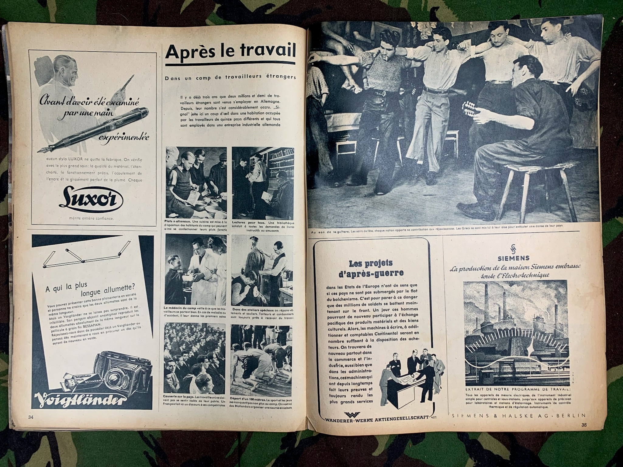 Original WW2 German Signal Magazine - No.4 1944 - The Militaria Shop