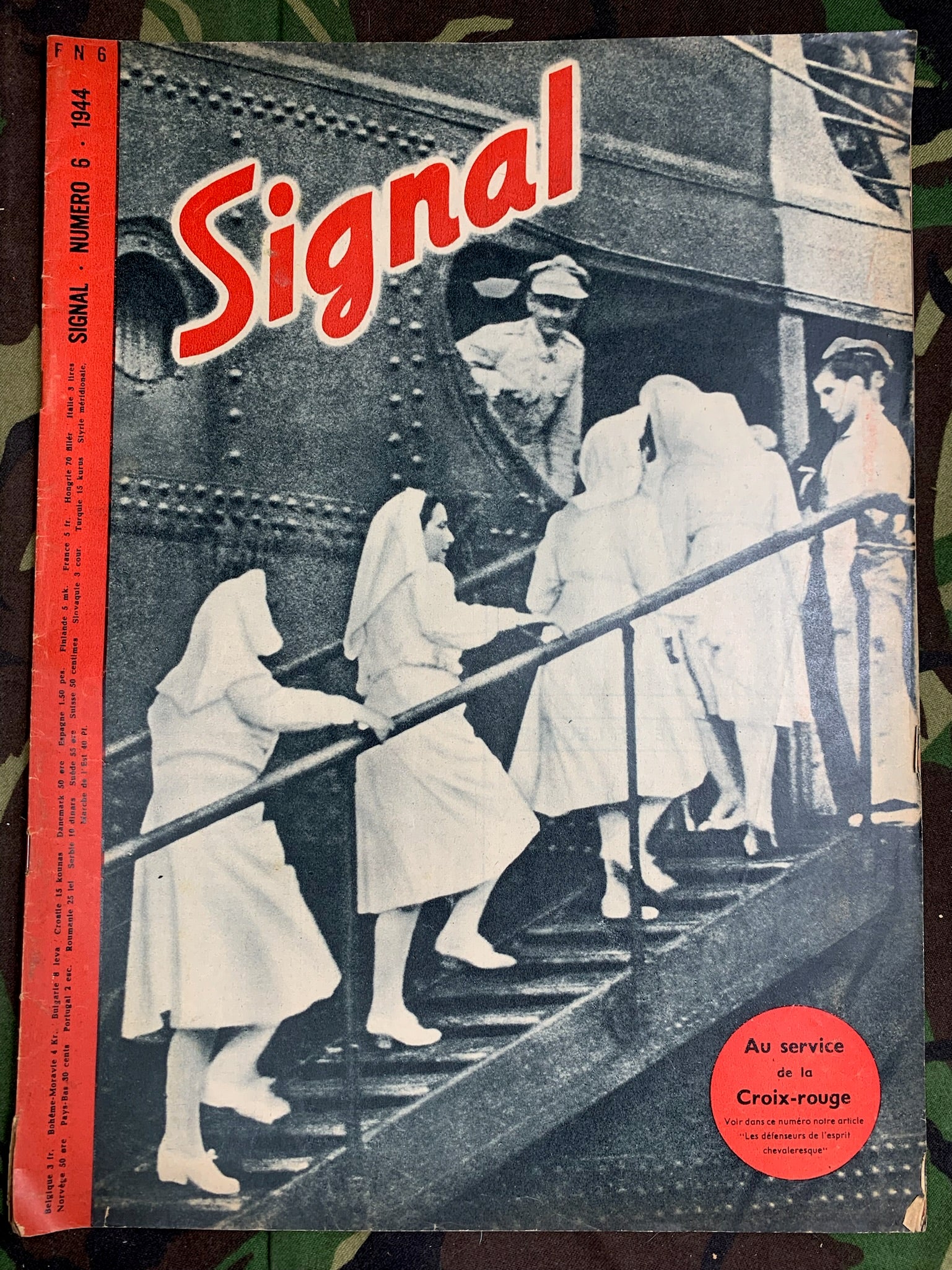 Original WW2 German Signal Magazine - No.6 1944 - The Militaria Shop