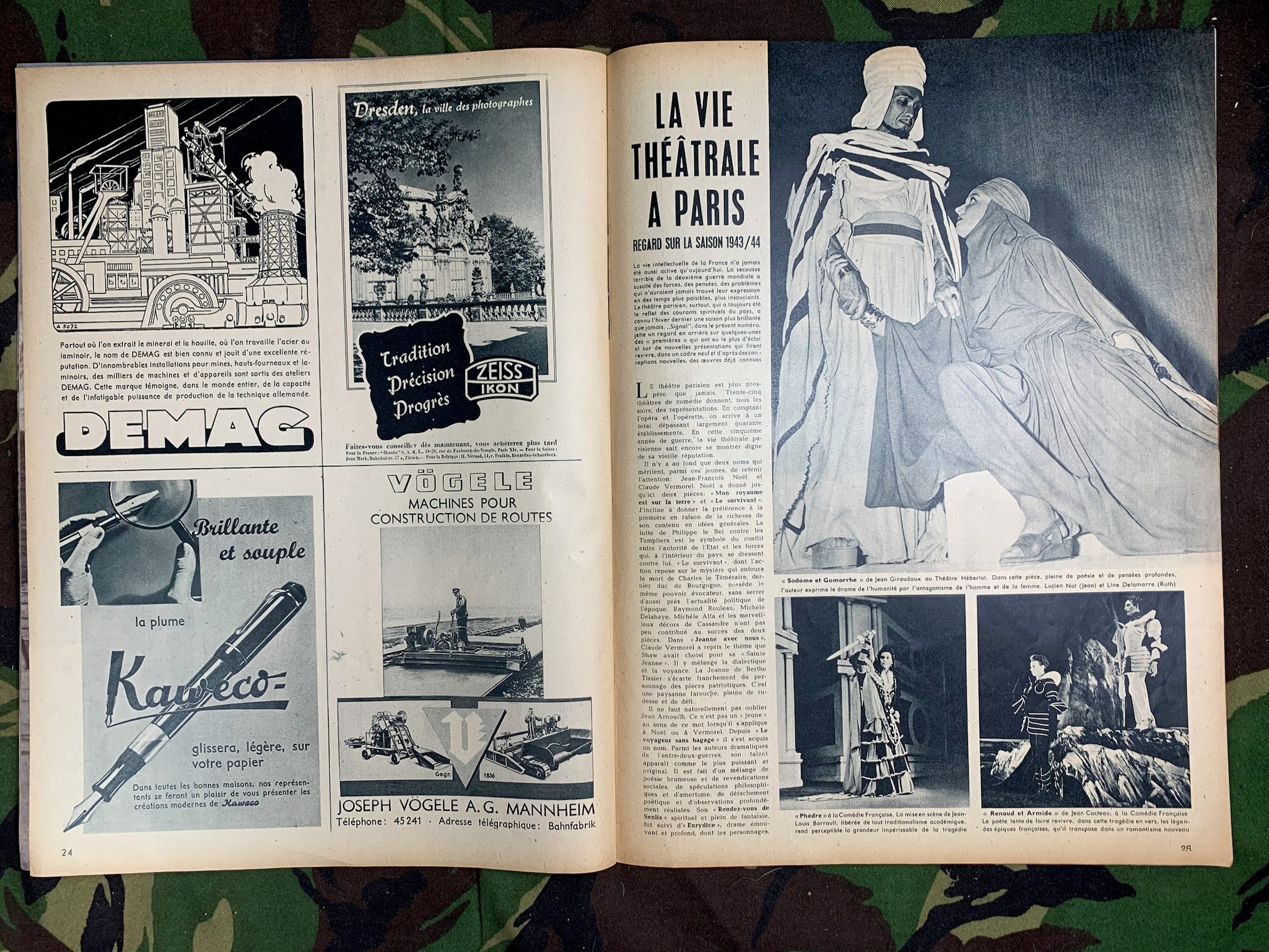 Original WW2 German Signal Magazine - No.6 1944 - The Militaria Shop