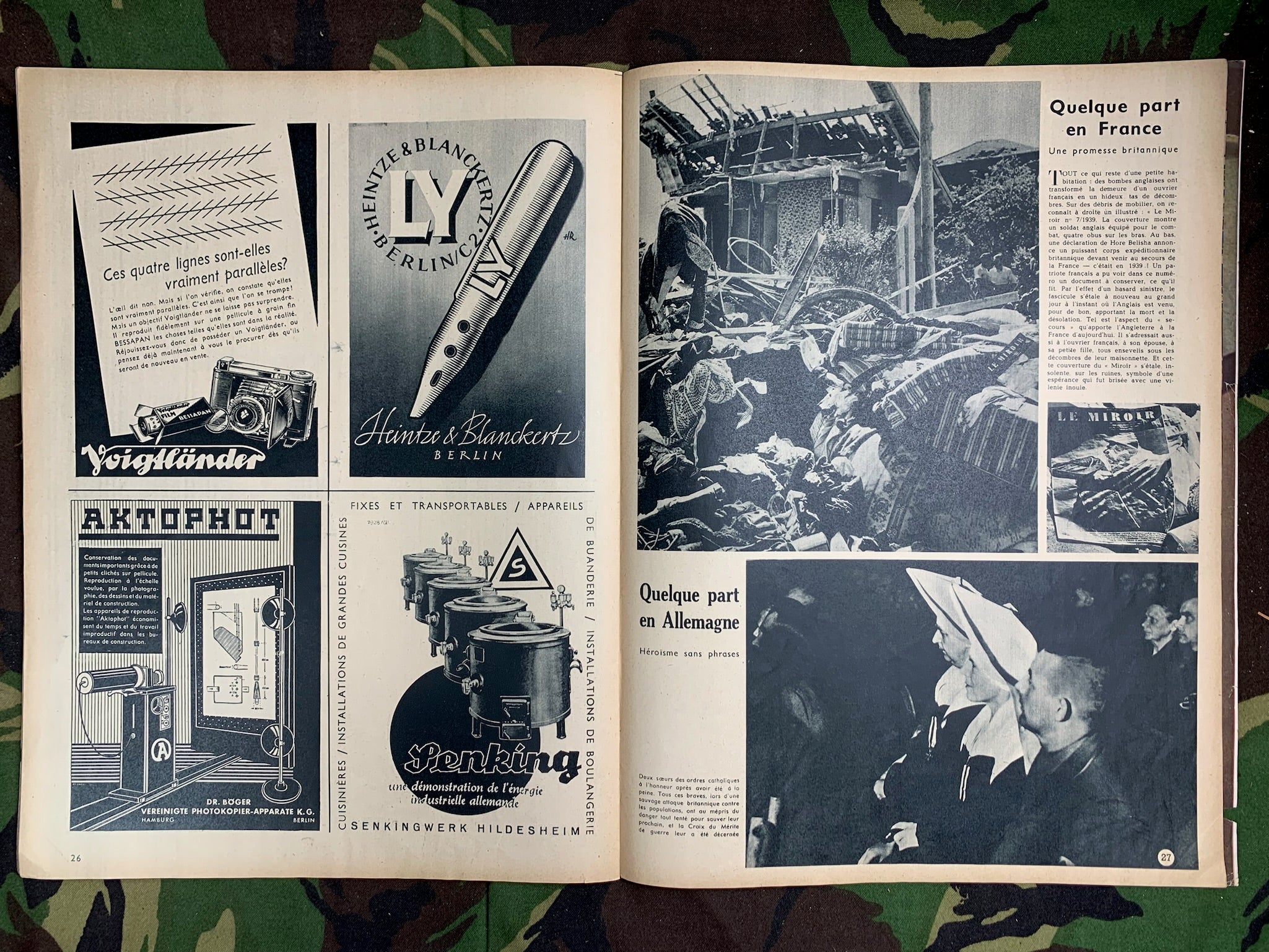 Original WW2 German Signal Magazine - No.8 1944 - The Militaria Shop