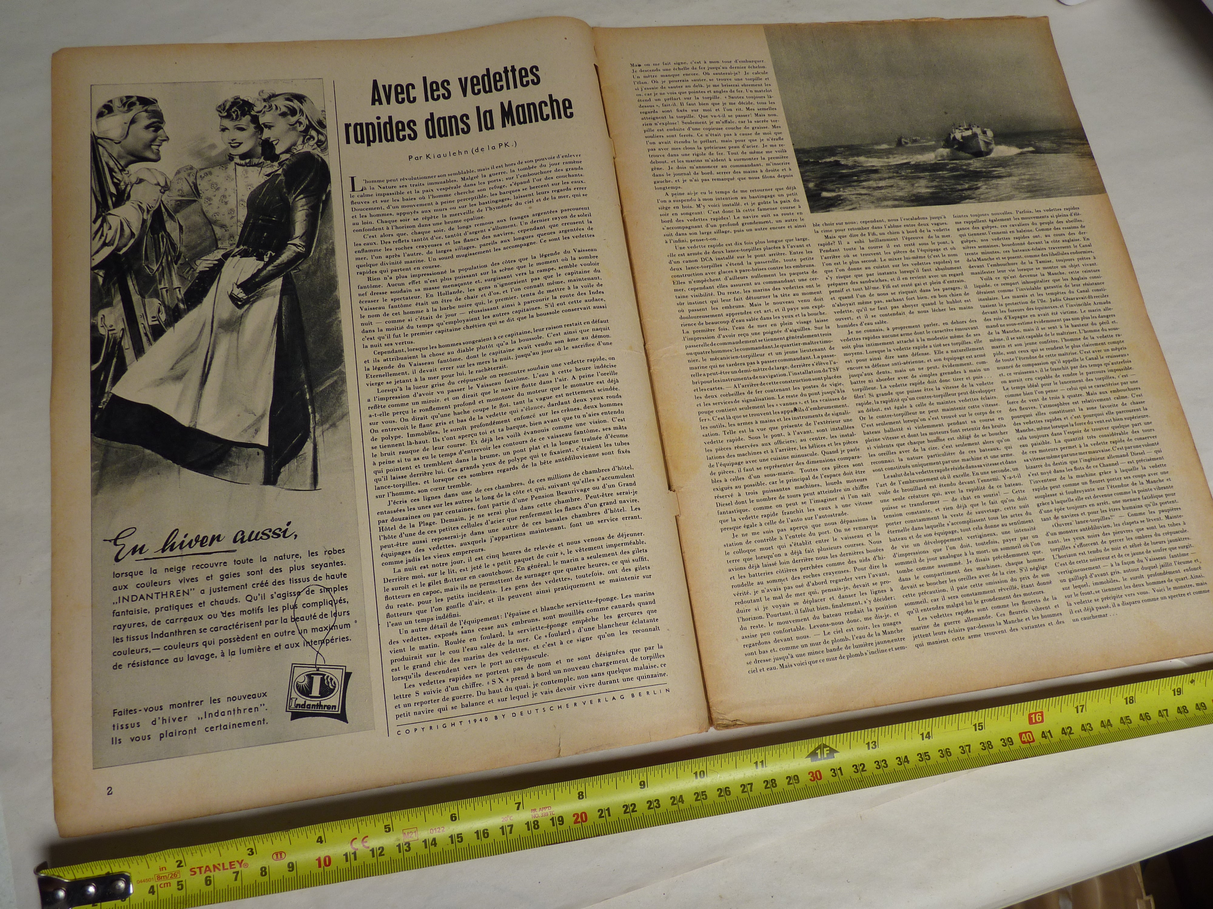 Original WW2 German Signal Magazine - November 1940 - The Militaria Shop