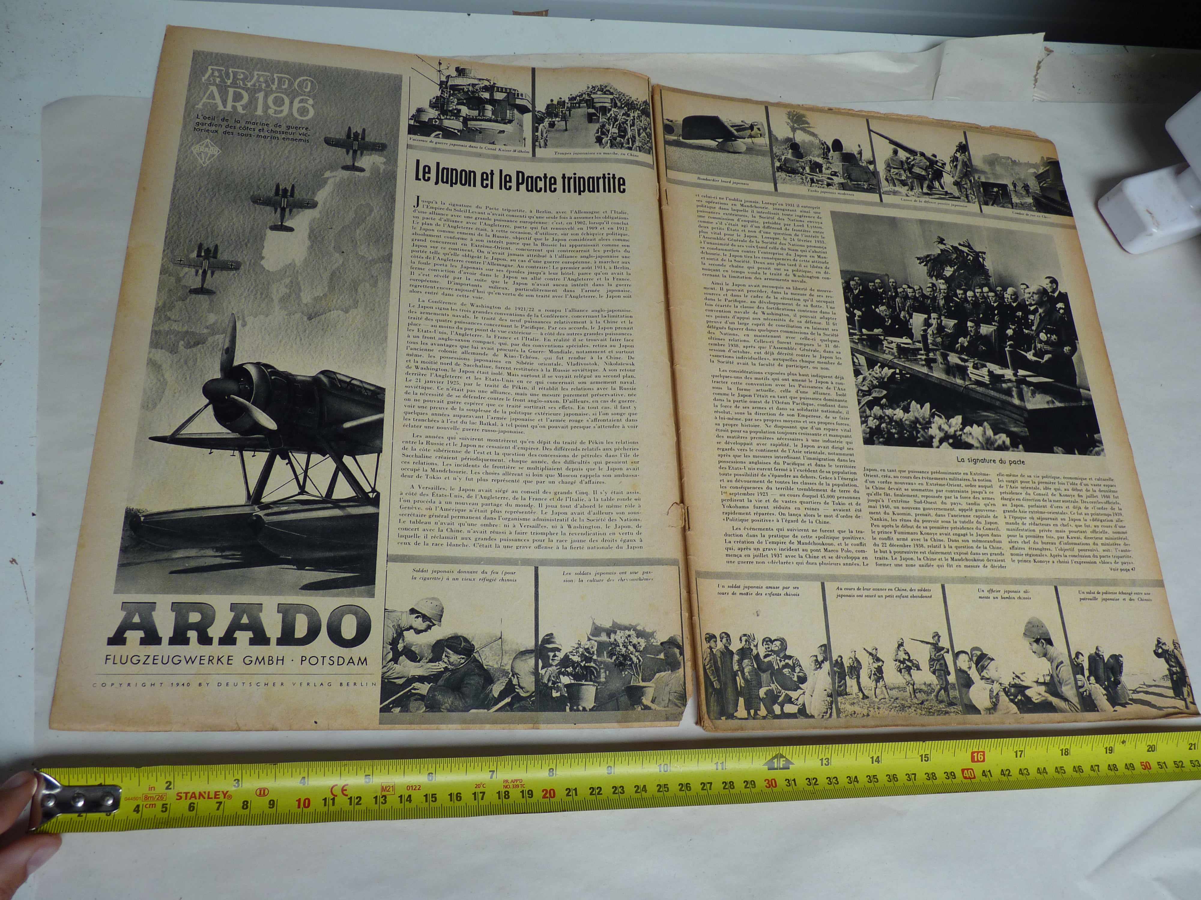 Original WW2 German Signal Magazine - October 1940 - The Militaria Shop