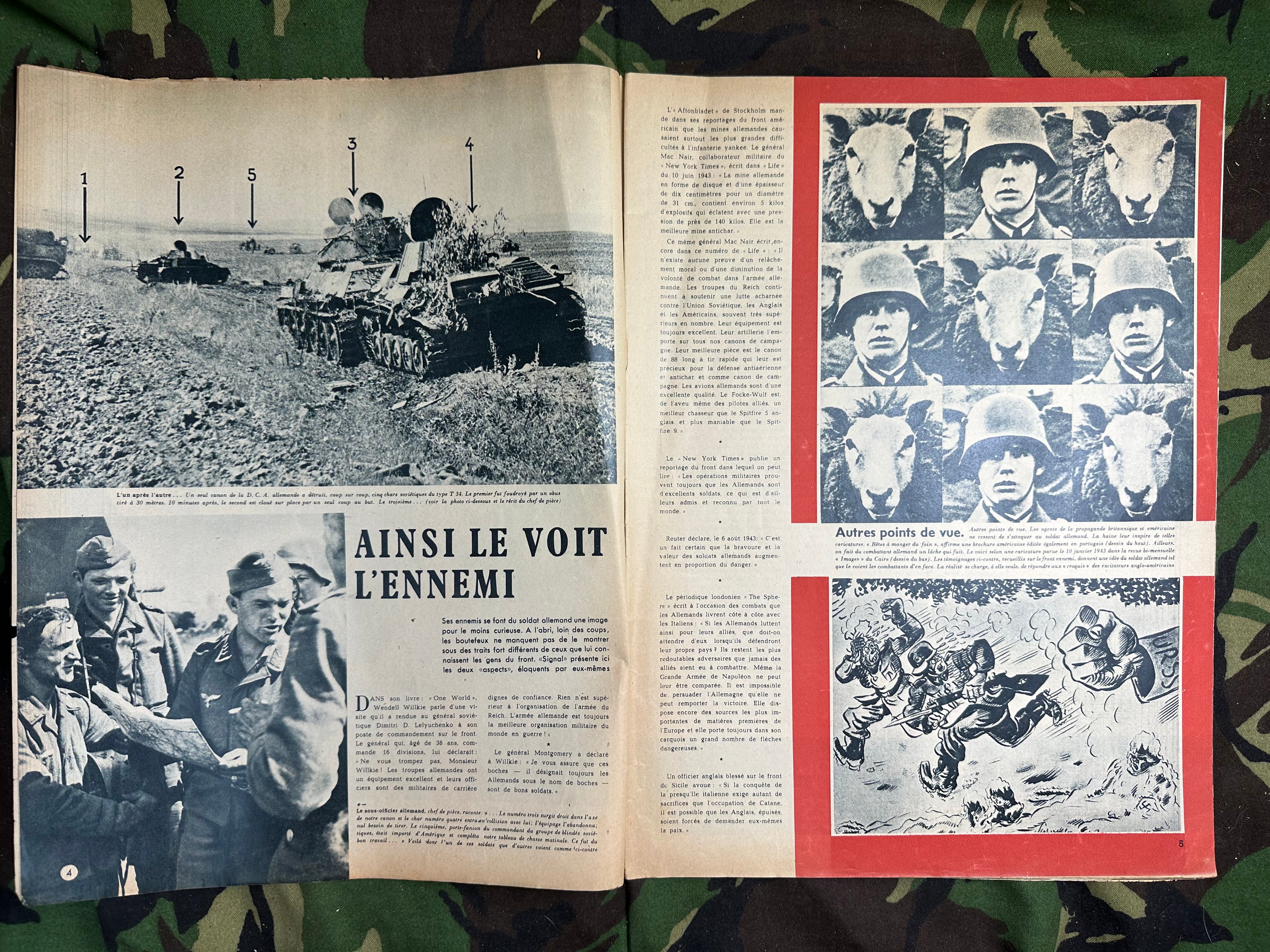 Original WW2 German Signal Magazine - October 1943 - The Militaria Shop