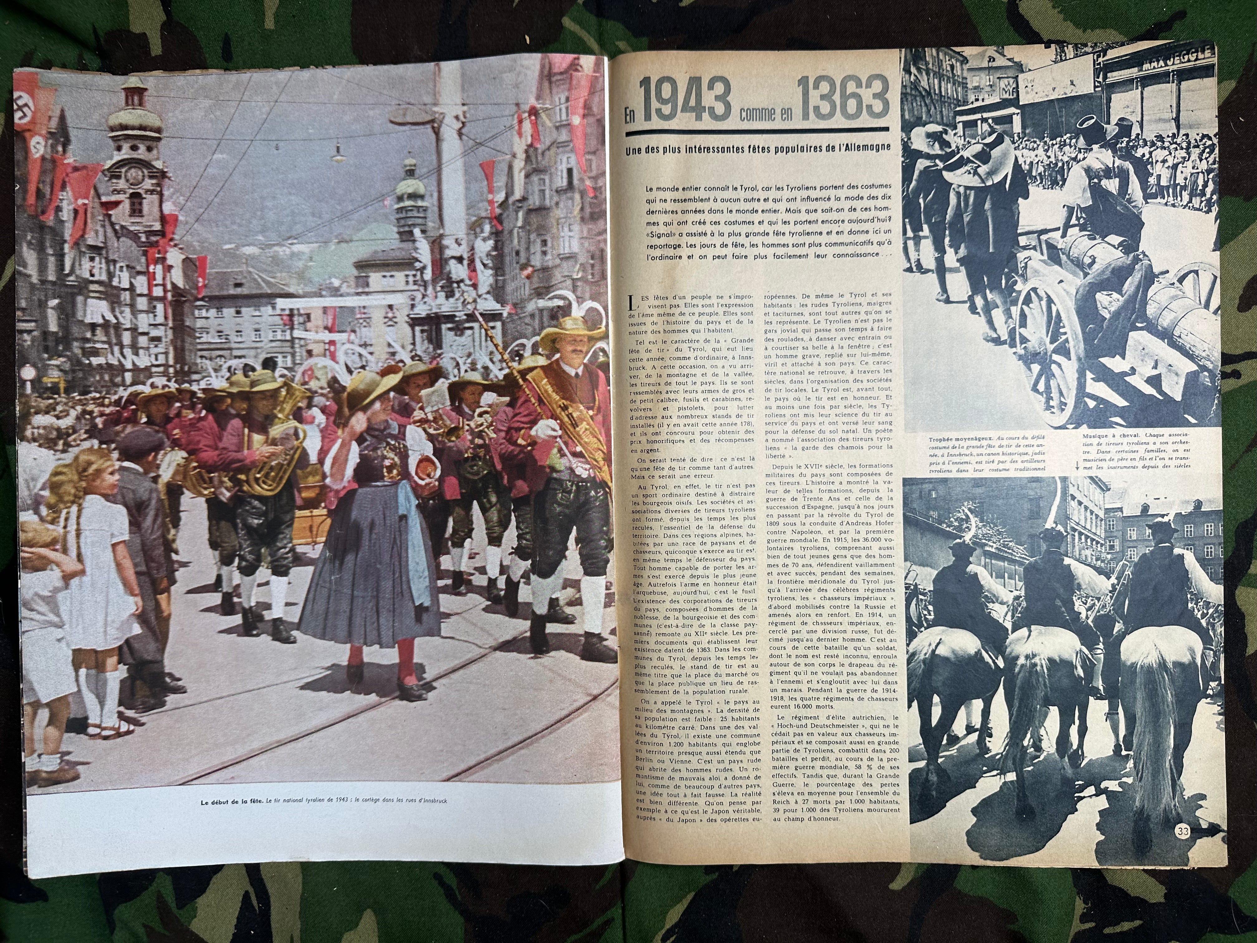 Original WW2 German Signal Magazine - October 1943 - The Militaria Shop