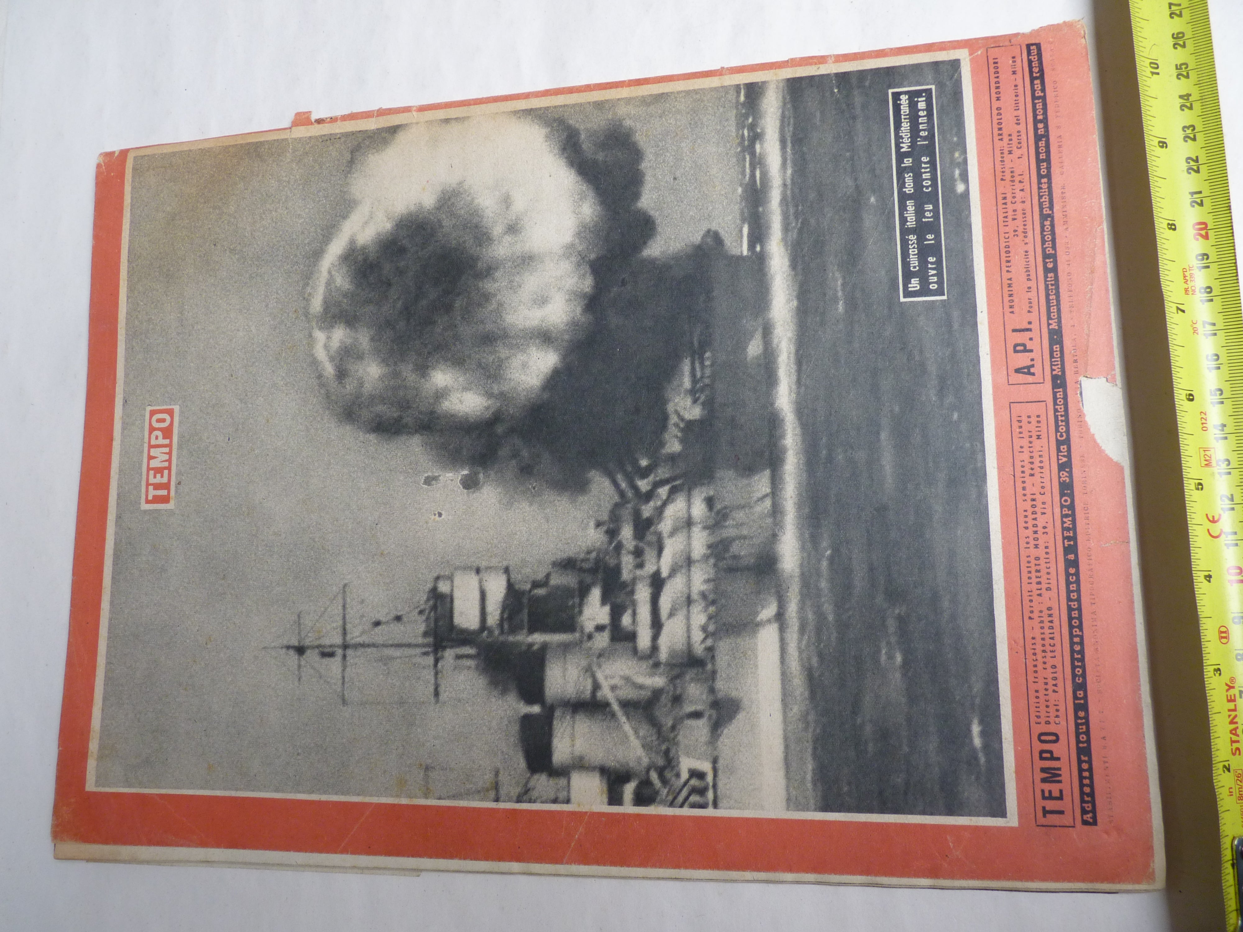 Original WW2 TEMPO Propaganda Magazine in French - The Militaria Shop