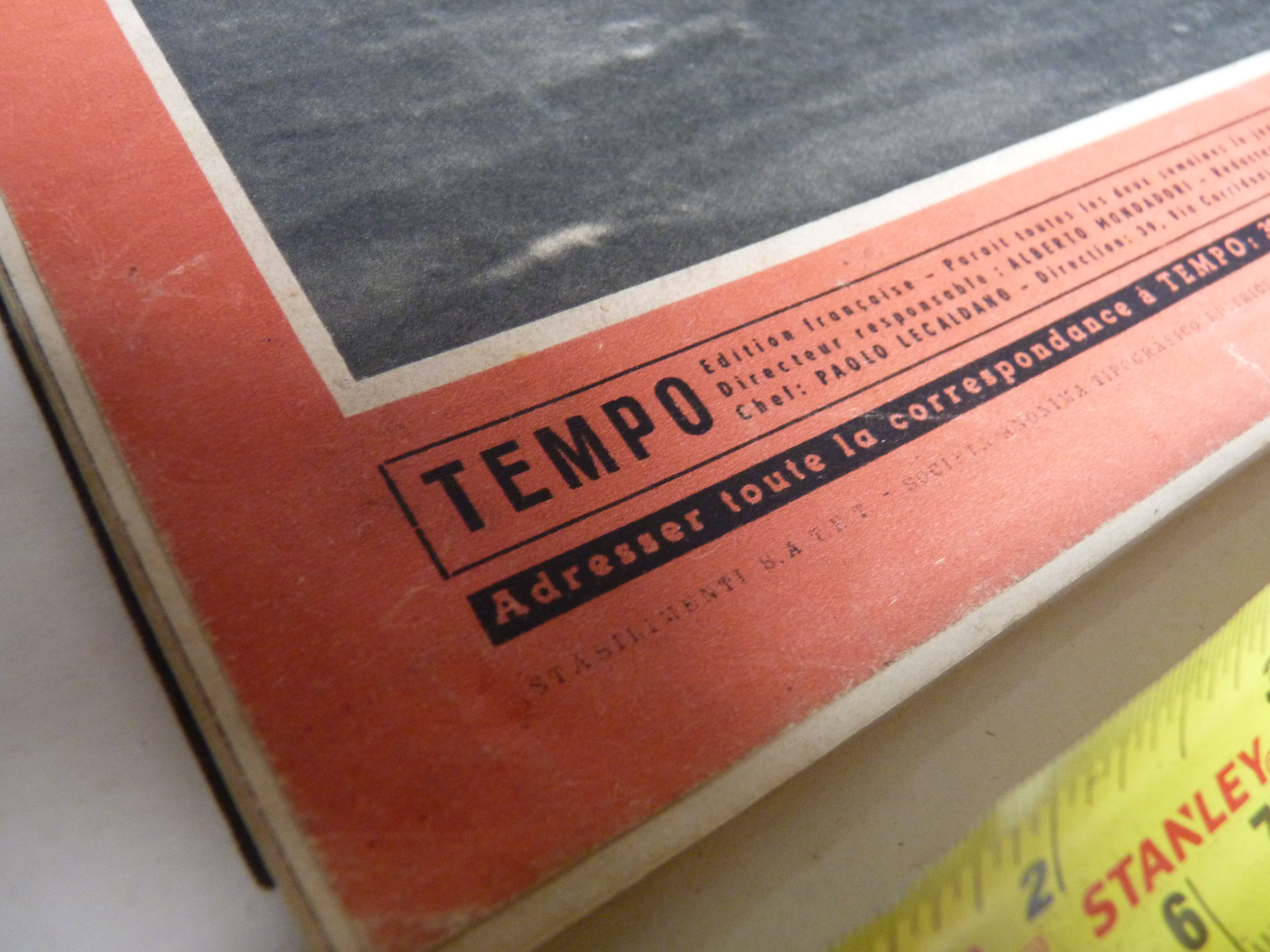 Original WW2 TEMPO Propaganda Magazine in French - The Militaria Shop