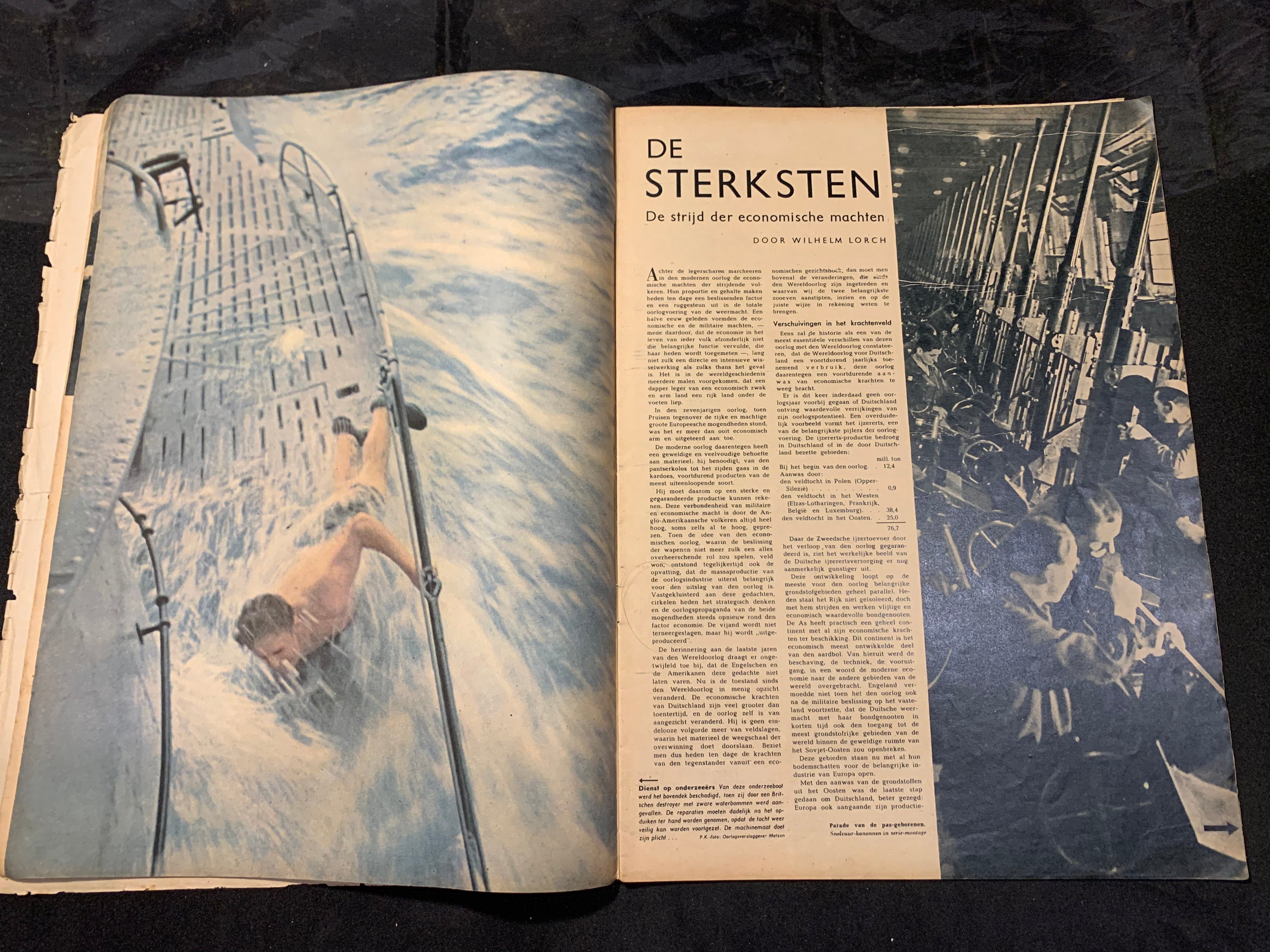 Signaal Magazine Original WW2 German - 1st January 1943 - #91 - The Militaria Shop