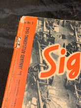 Load image into Gallery viewer, Signaal Magazine Original WW2 German - 1st January 1943 - #91 - The Militaria Shop