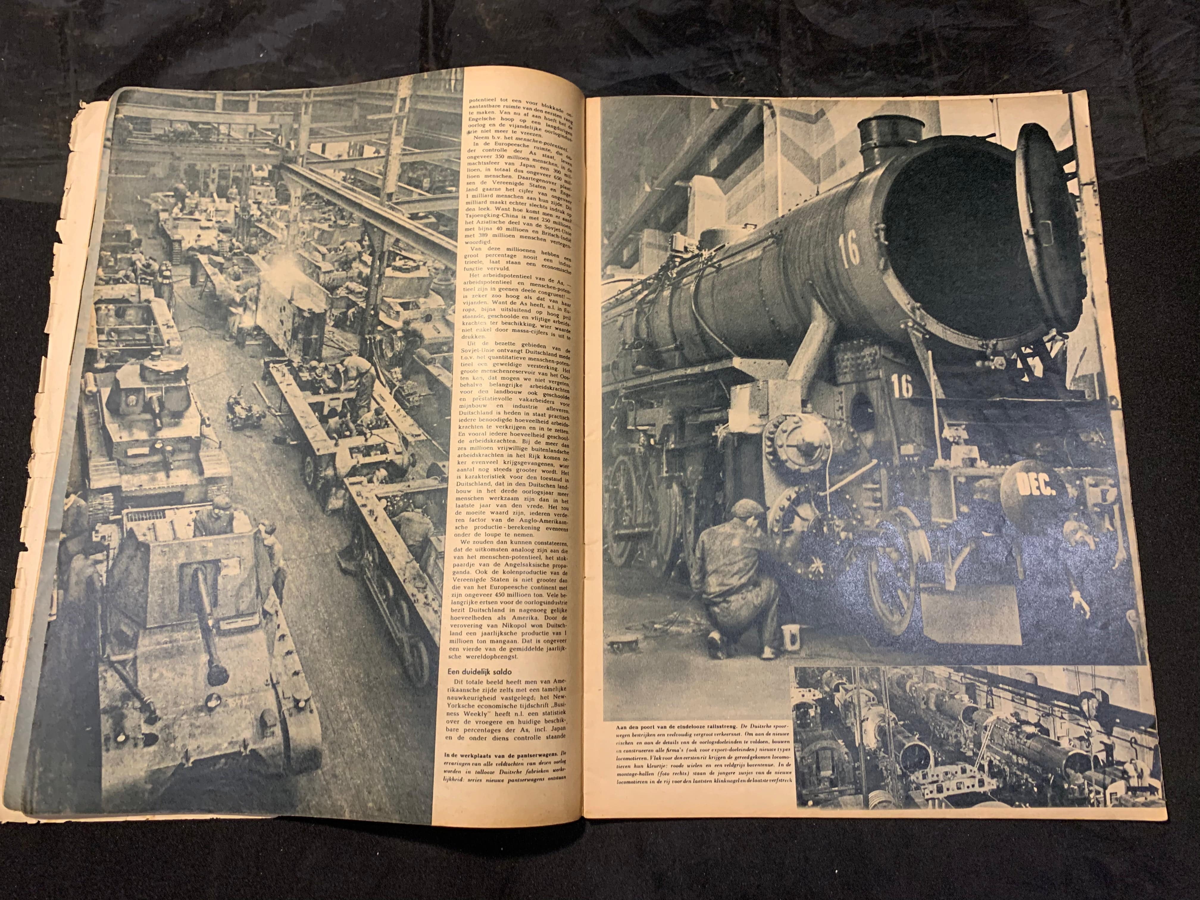 Signaal Magazine Original WW2 German - 1st January 1943 - #91 - The Militaria Shop