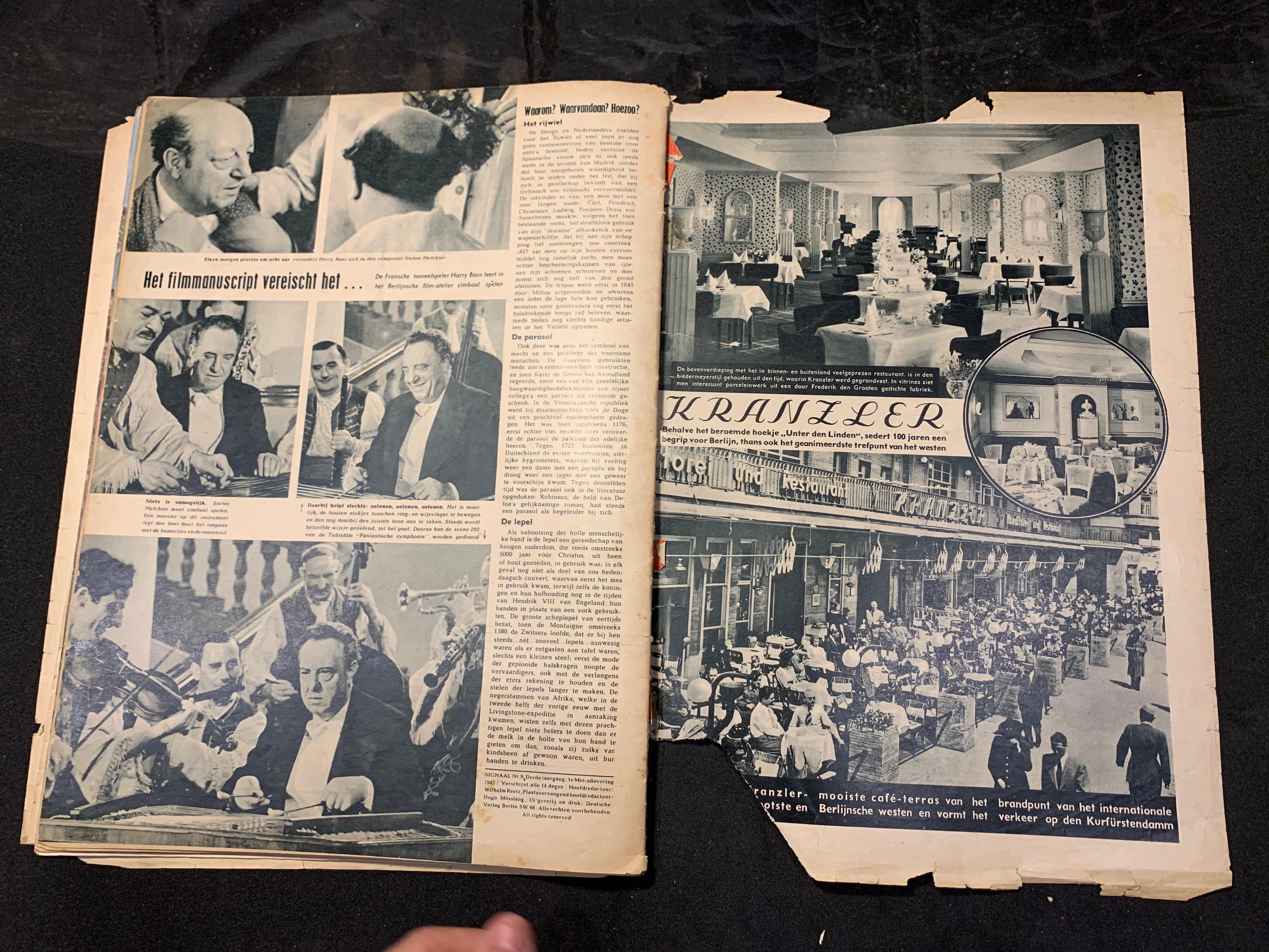 Signaal Magazine Original WW2 German - 1st May 1942 - #82 - The Militaria Shop