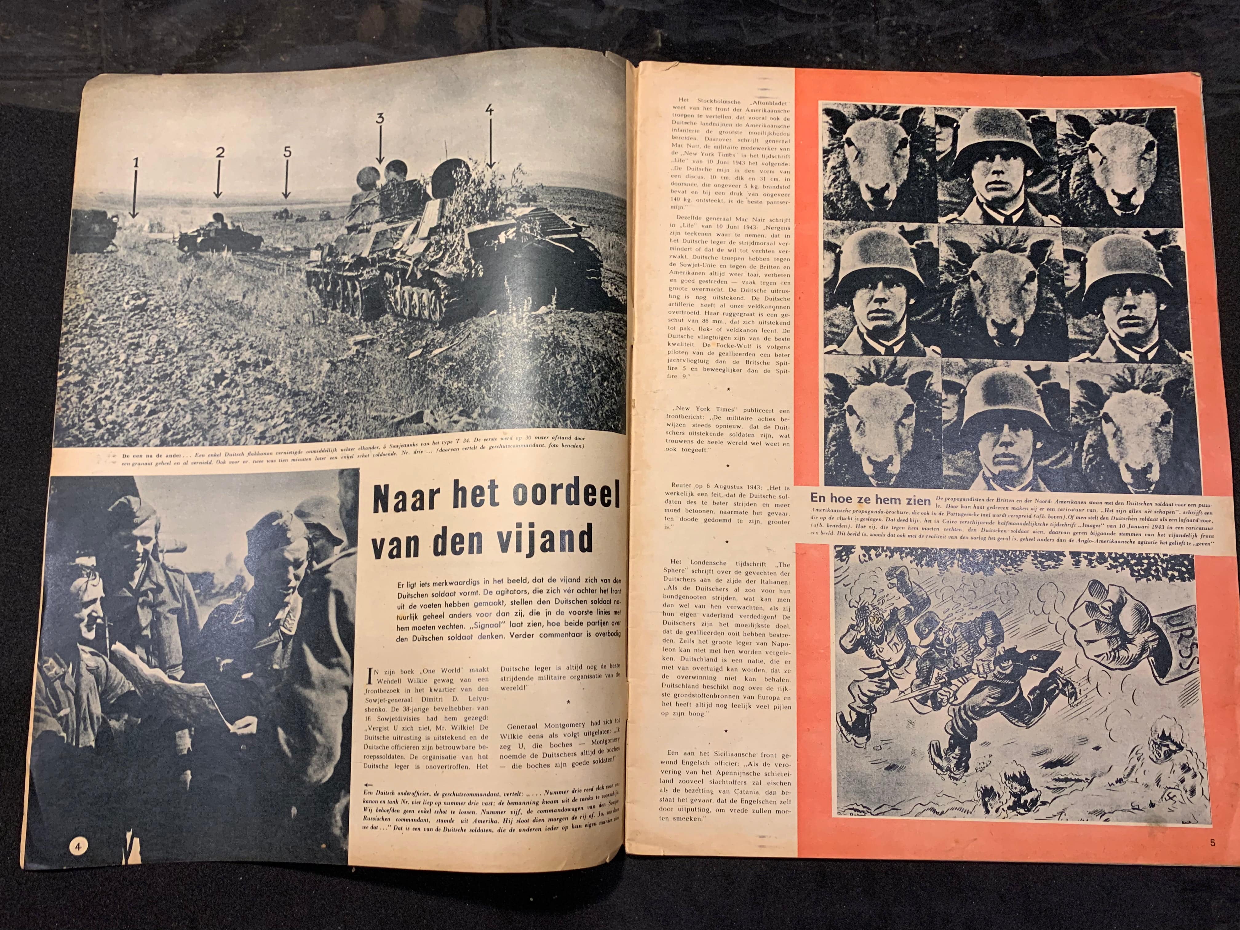 Signaal Magazine Original WW2 German - 1st October 1943 - #89 - The Militaria Shop