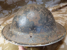 Load image into Gallery viewer, Original WW2 British Style South African Mk2 Army Combat Helmet - The Militaria Shop