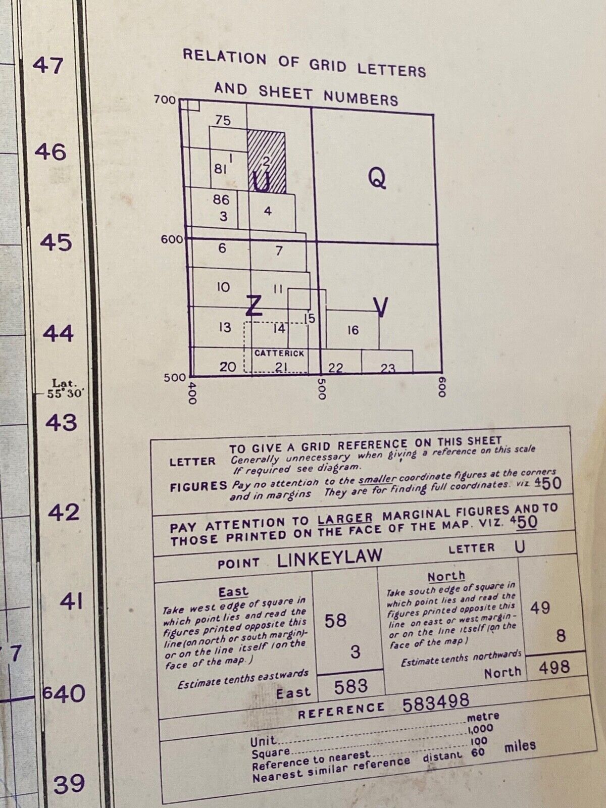 WW2 British Army 1932 MILITARY EDITION General Staff map HOLY ISLAND. - The Militaria Shop