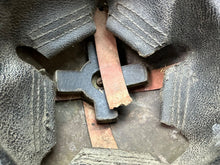 Load image into Gallery viewer, Original WW2 Canadian / British Army Mk3 High Rivet Turtle Helmet & Liner - The Militaria Shop