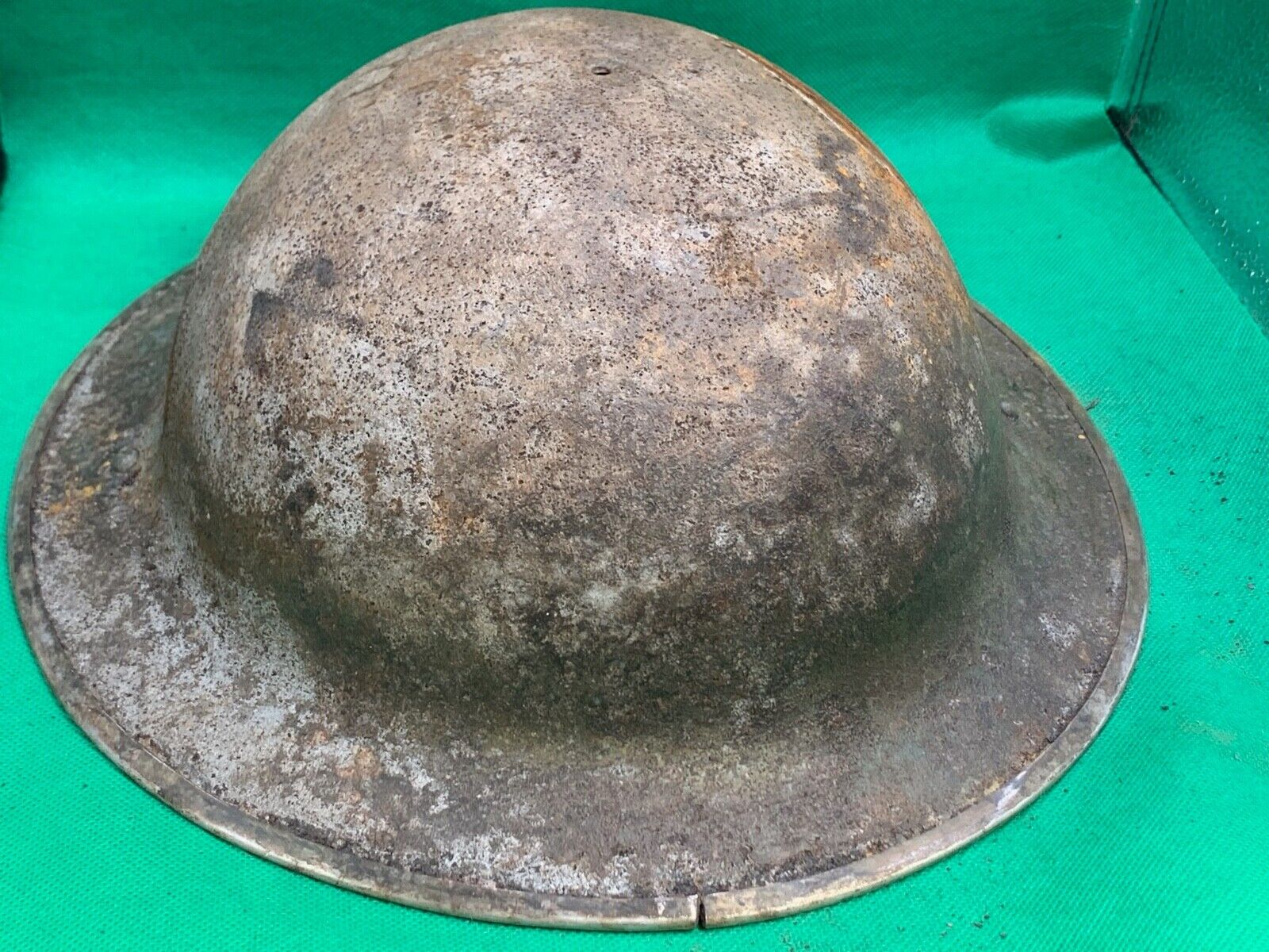 Genuine WW2 British Army Brodie Helmet The Militaria Shop