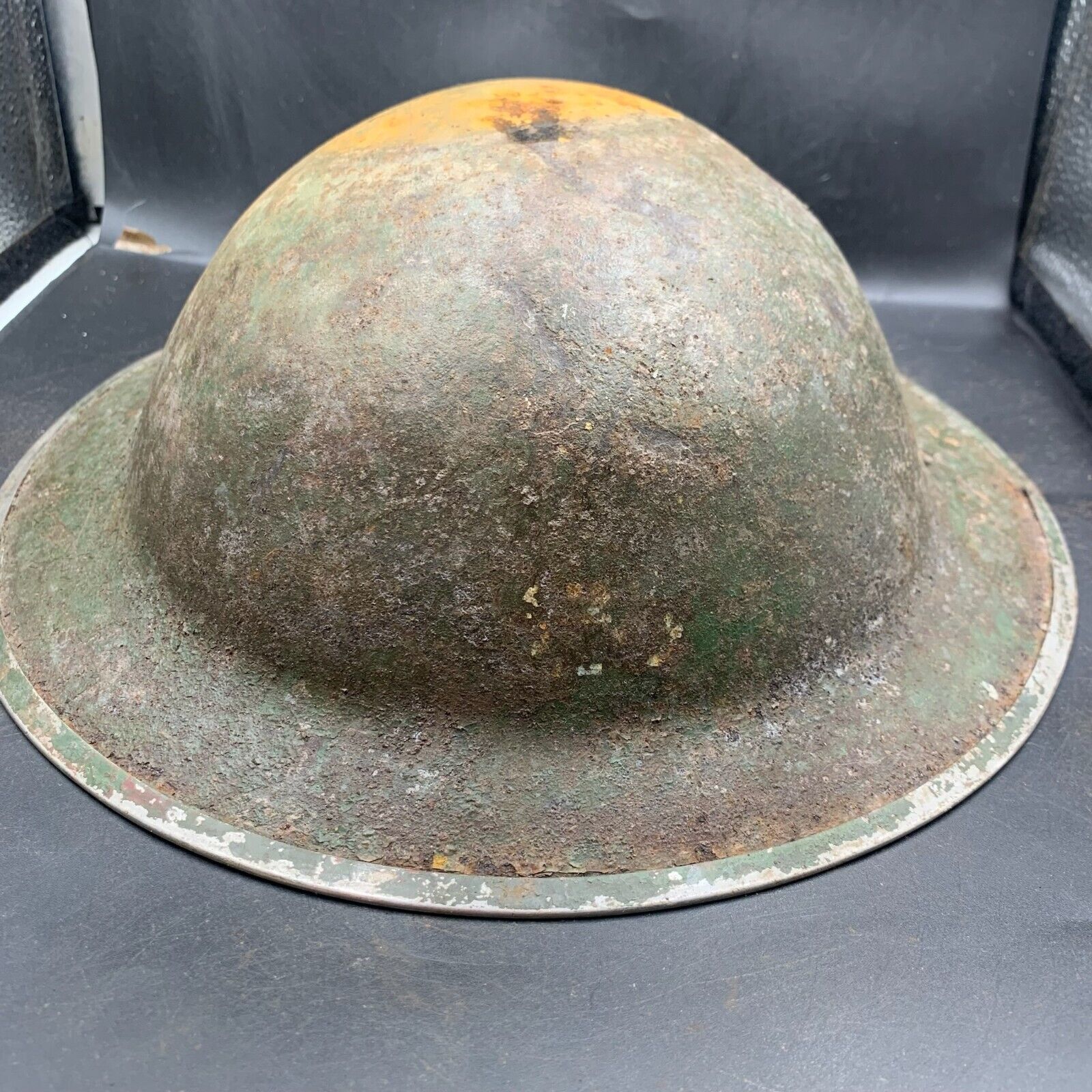 British Army WW2 Mk2 Brodie Helmet - Original South Africa Manufacture ...