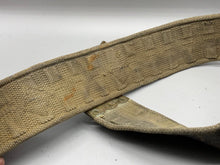 Load image into Gallery viewer, Original British Army / RAF Webbing Belt - WW2 37 Pattern - 40 Inch Waist Max - The Militaria Shop