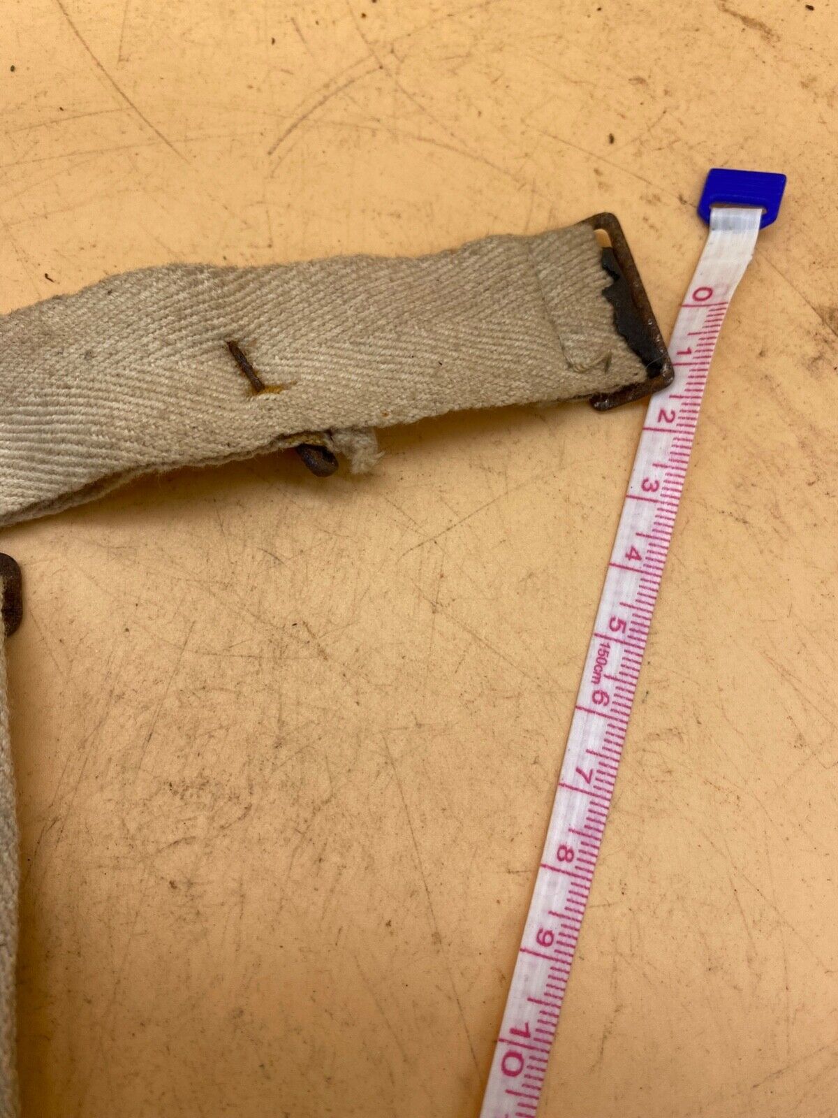 WW2 British Home Front Mask Head Strap. Used Condition but very useful. - The Militaria Shop