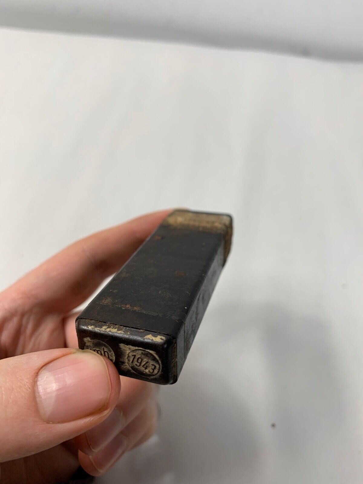 Original WW2 German Army Skin Decontamination Table Bakelite Box Wehrmacht 1942 - The Militaria Shop