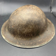 Charger l'image dans la galerie, Original WW2 South African Army Mk2 Brodie Helmet - British Style Combat Helmet - The Militaria Shop