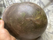 Load image into Gallery viewer, Original WW2 Canadian / British Army Mk3 High Rivet Turtle Helmet - The Militaria Shop