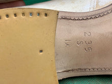 Charger l'image dans la galerie, Original WW2 British Army Women's White Summer Shoes - ATS WAAF - Size 235s - The Militaria Shop